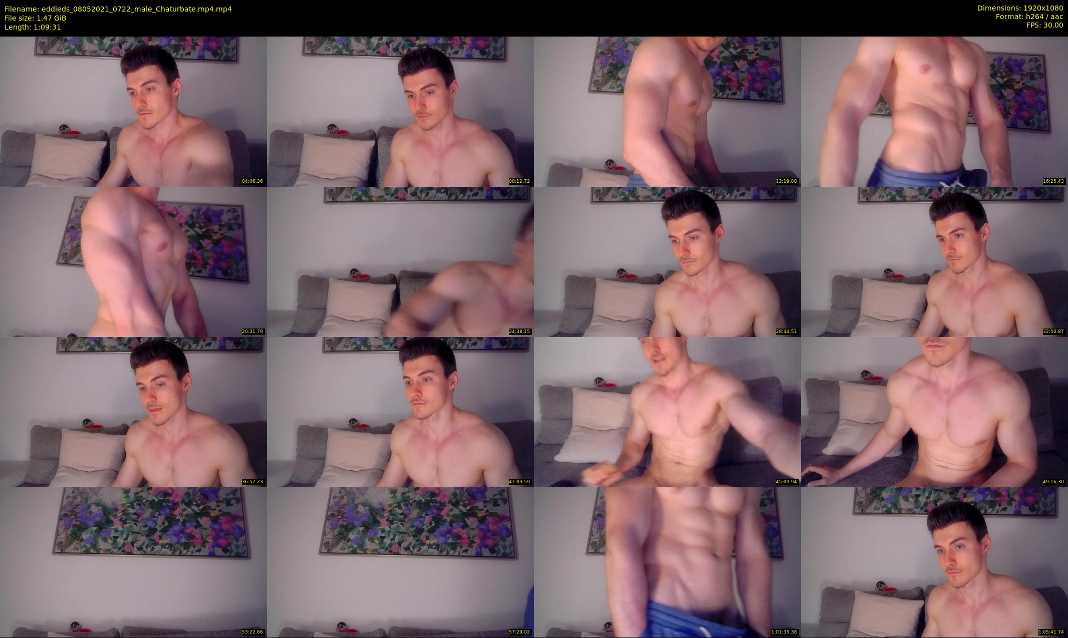 eddieds — 70 minute Chaturbate male cam show recording, 1080p, May 8, 2021