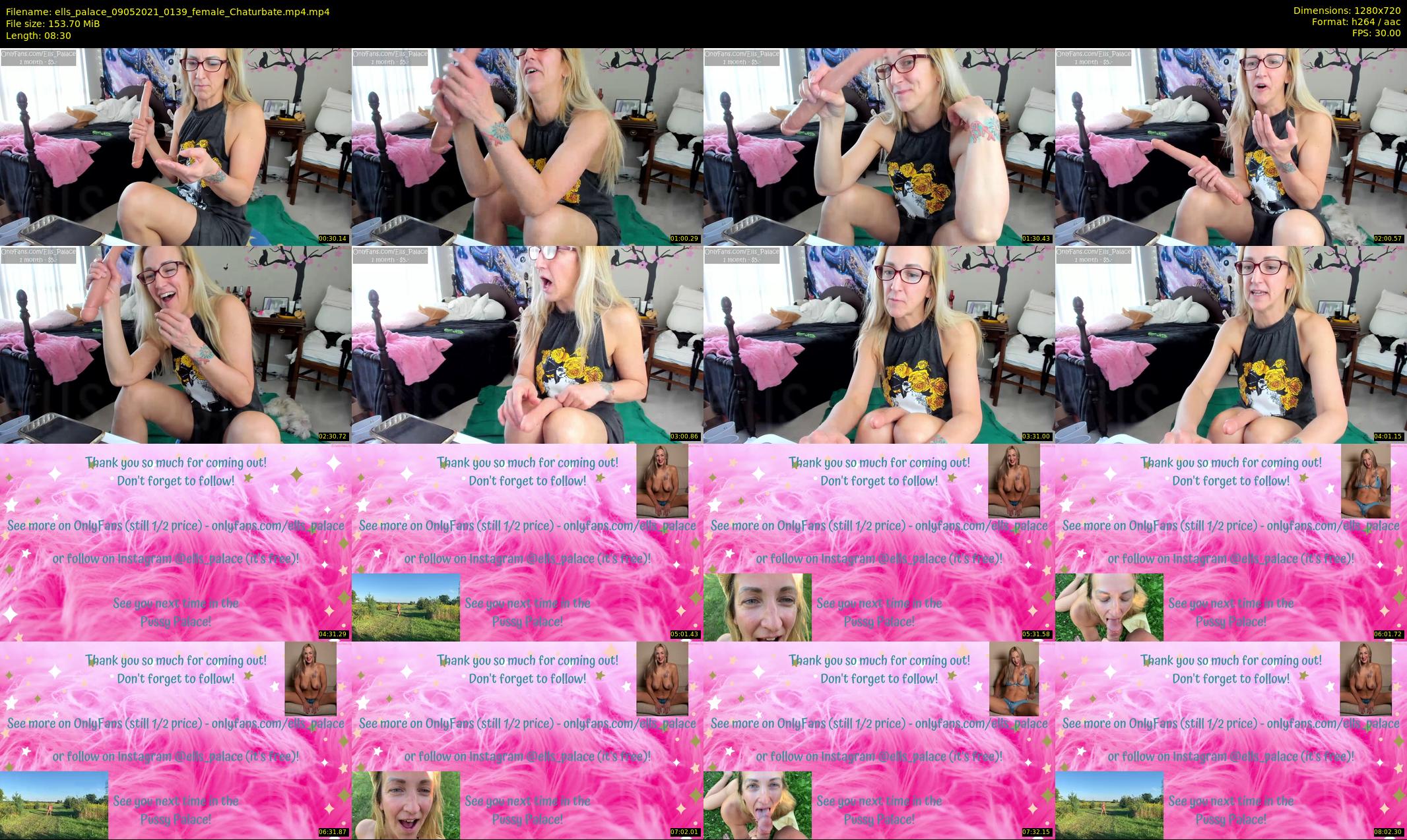ells_palace — 9 minute Chaturbate female cam show recording, 720p, May 9, 2021