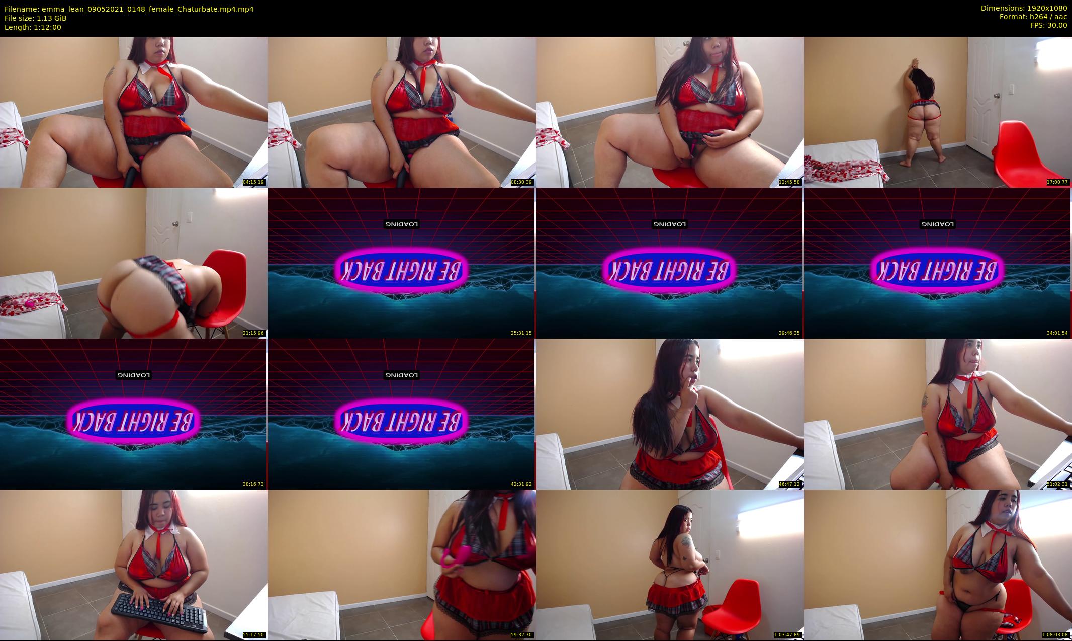 emma_lean — 72 minute Chaturbate female cam show recording, 1080p, May 9, 2021