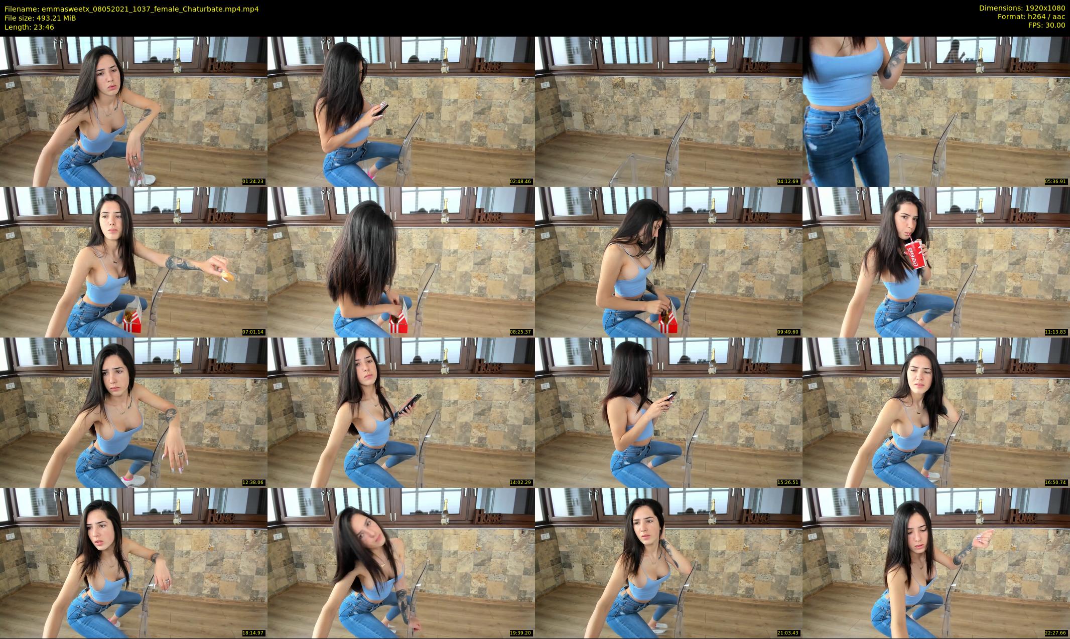 emmasweetx — 24 minute Chaturbate couple cam show recording, 1080p, May 8, 2021