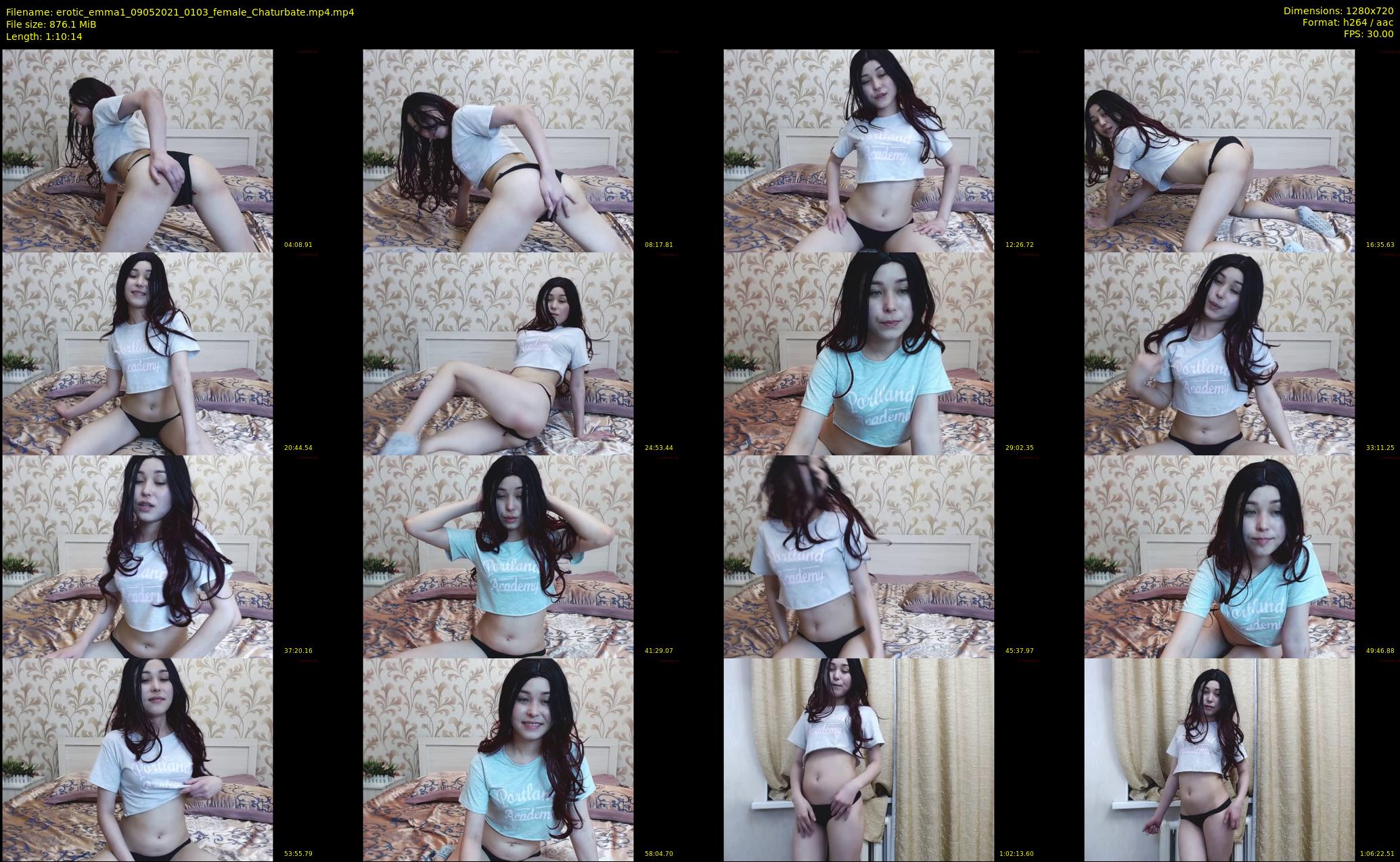 erotic_emma1 — 71 minute Chaturbate female cam show recording, 720p, May 9, 2021