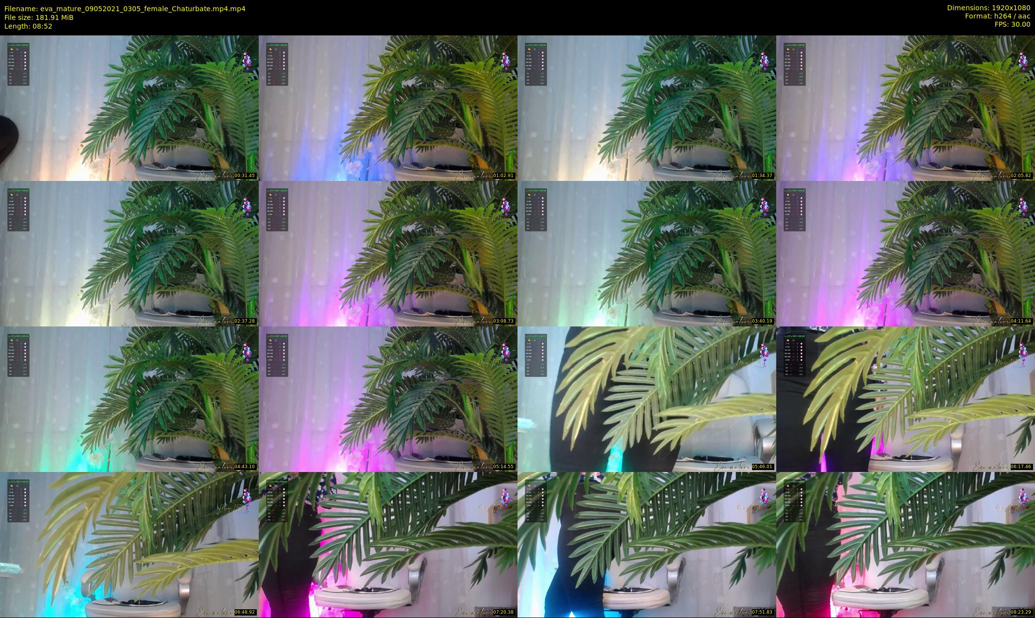 eva_mature — 9 minute Chaturbate female cam show recording, 1080p, May 9, 2021