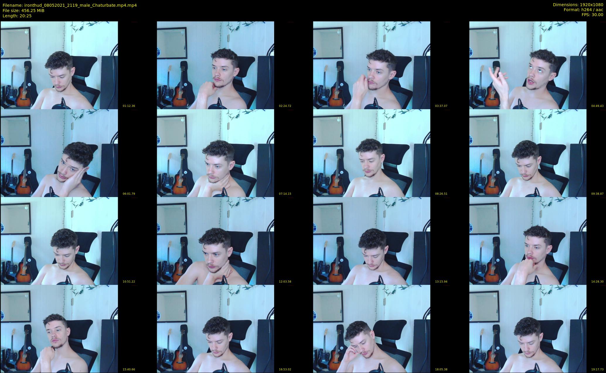ironthud — 21 minute Chaturbate male cam show recording, 1080p, May 8, 2021