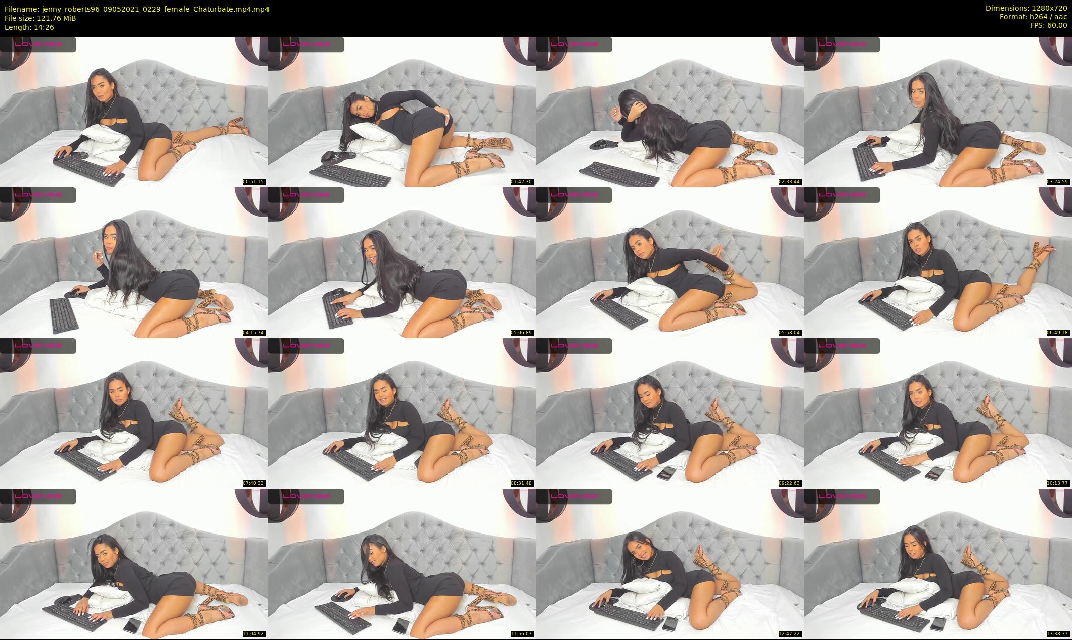 jenny_roberts96 — 15 minute Chaturbate female cam show recording, 720p, May 9, 2021