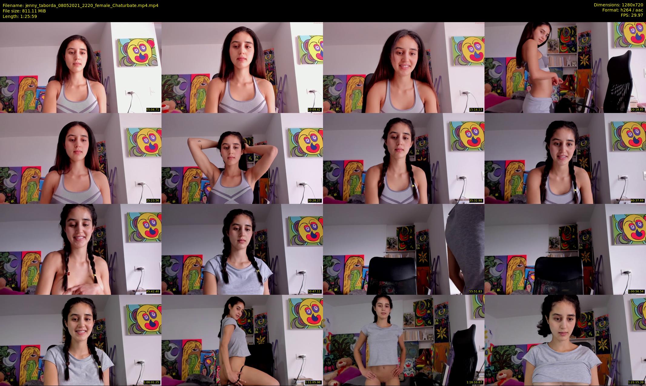 jenny_taborda — 86 minute Chaturbate female cam show recording, 720p, May 8, 2021