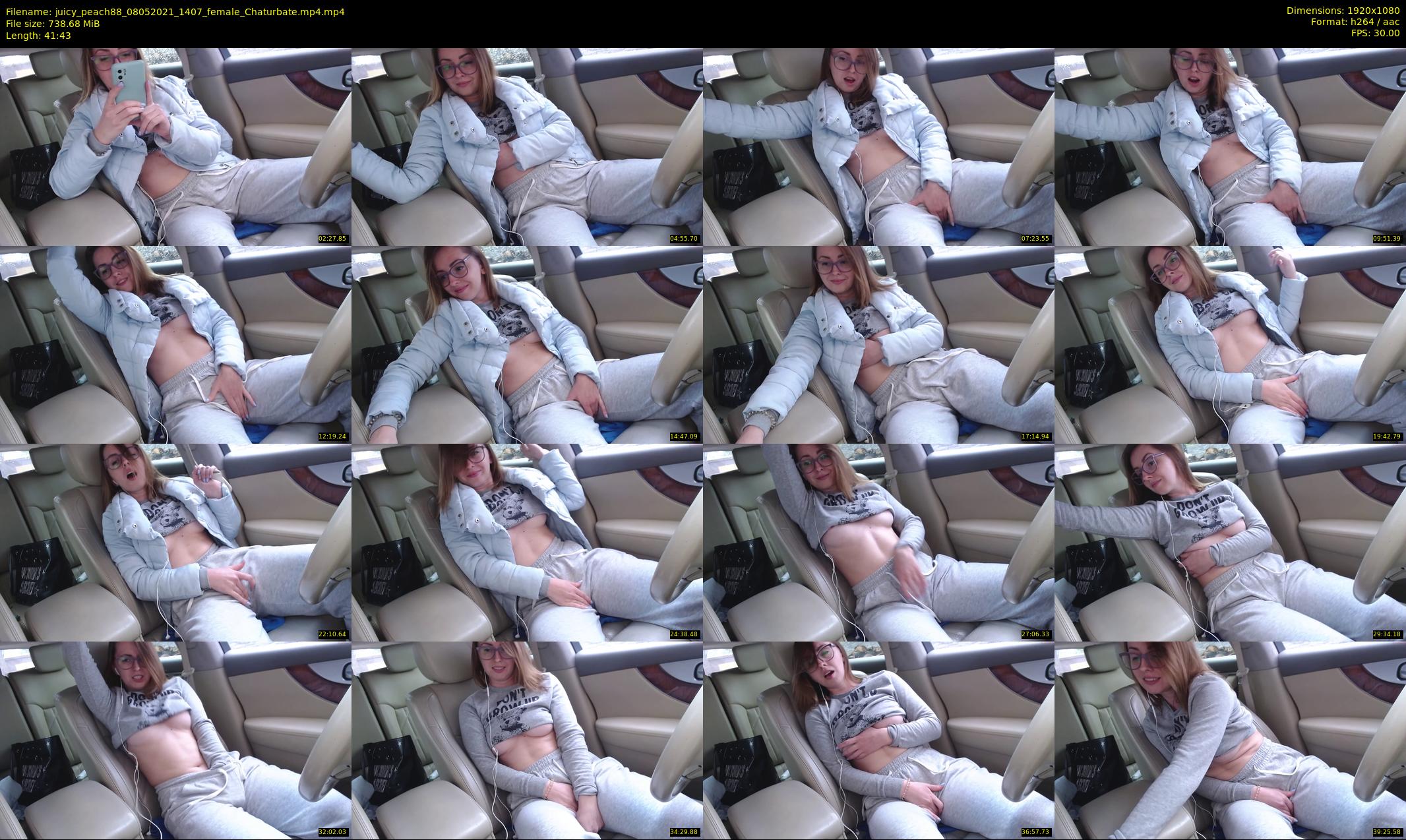 juicy_peach88 — 42 minute Chaturbate female cam show recording, 1080p, May 8, 2021