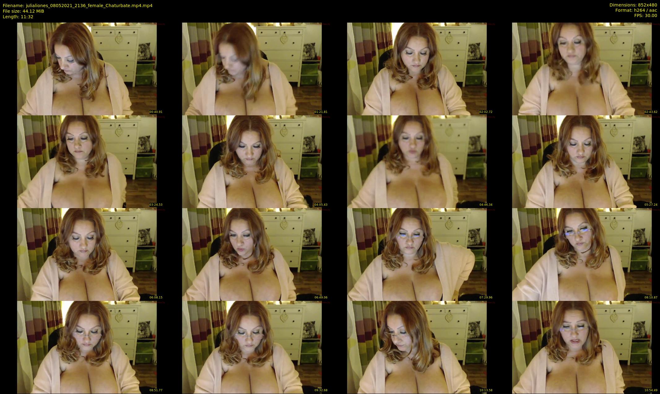 julialiones — 12 minute Chaturbate female cam show recording, 480p, May 8, 2021