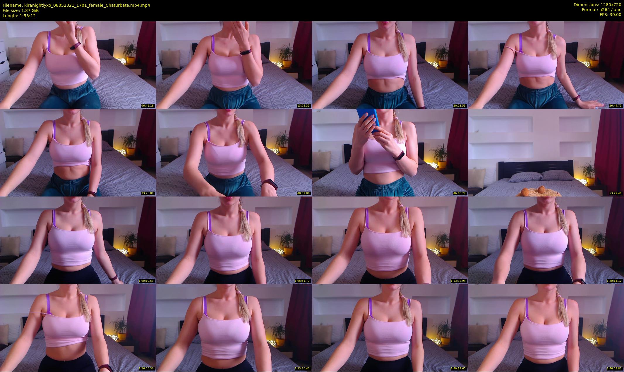 kiranightlyxo — 114 minute Chaturbate female cam show recording, 720p, May 8, 2021