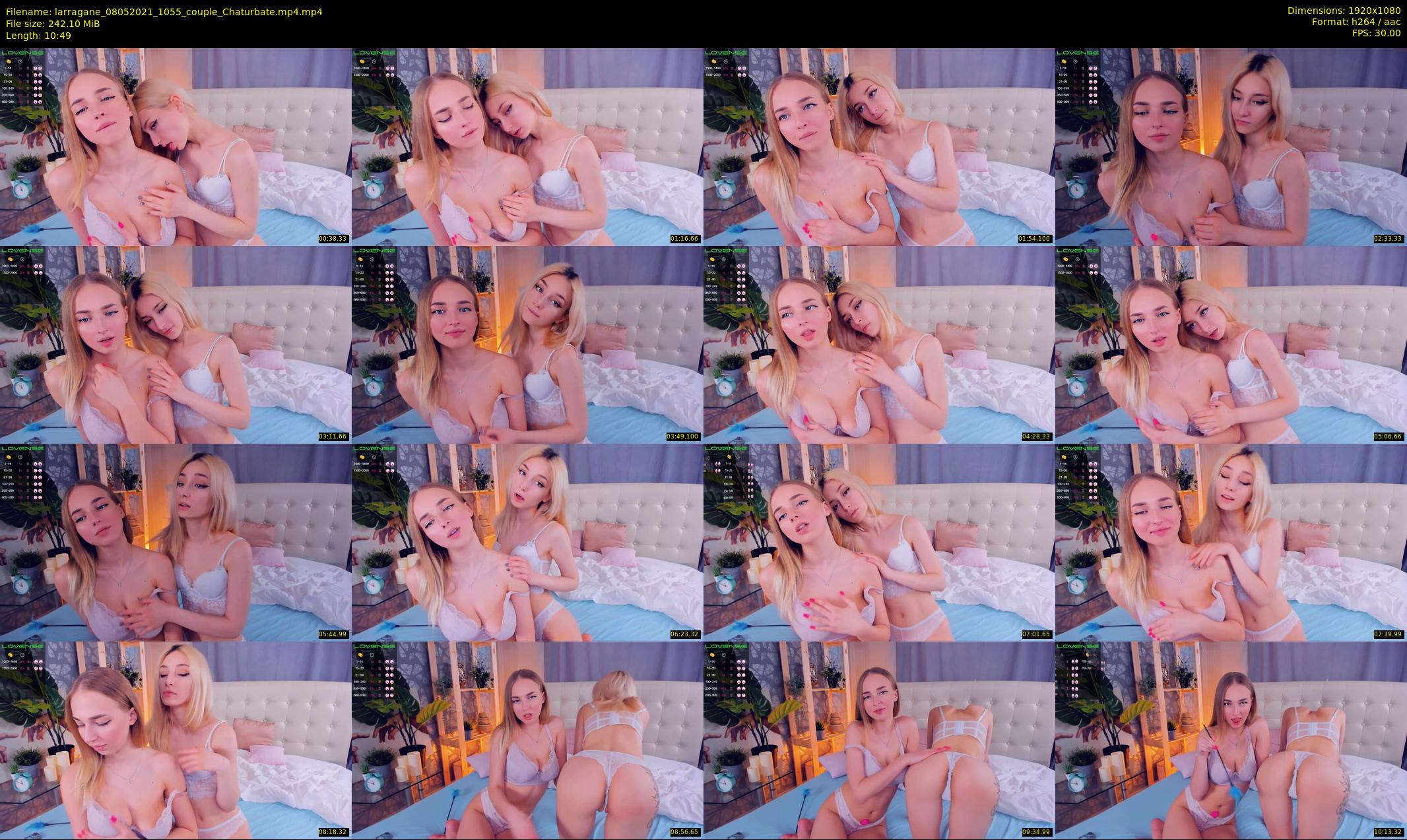 larragane — 11 minute Chaturbate couple cam show recording, 1080p, May 8, 2021
