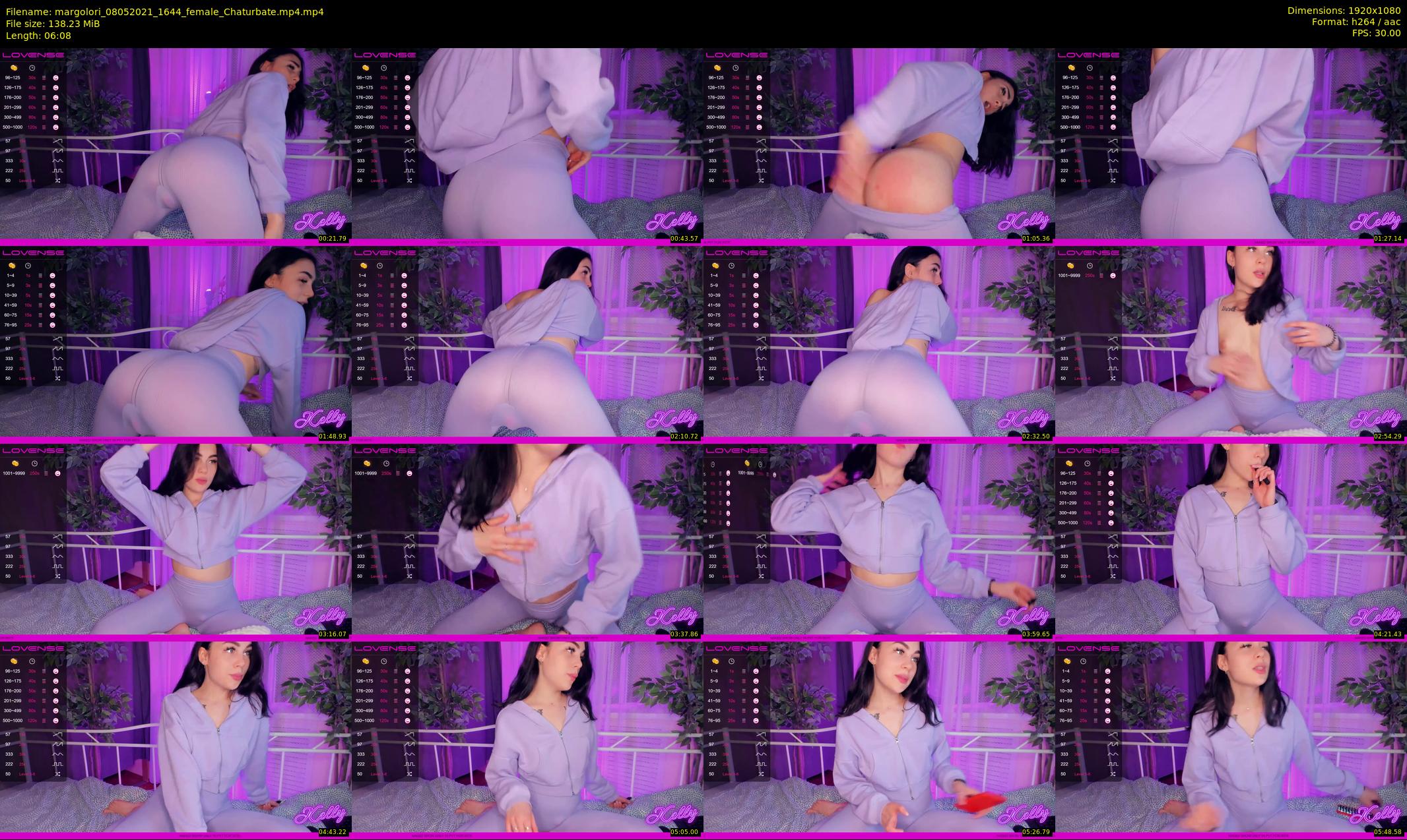 margolori — 7 minute Chaturbate couple cam show recording, 1080p, May 8, 2021