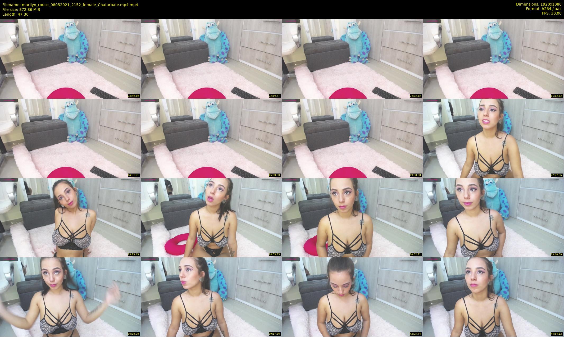 marilyn_rouse — 48 minute Chaturbate female cam show recording, 1080p, May 8, 2021