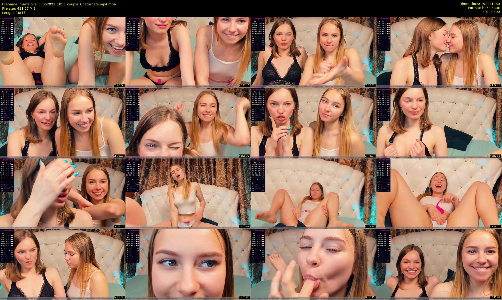 martajolie — 19 minute Chaturbate female cam show recording, 1080p, May 8, 2021
