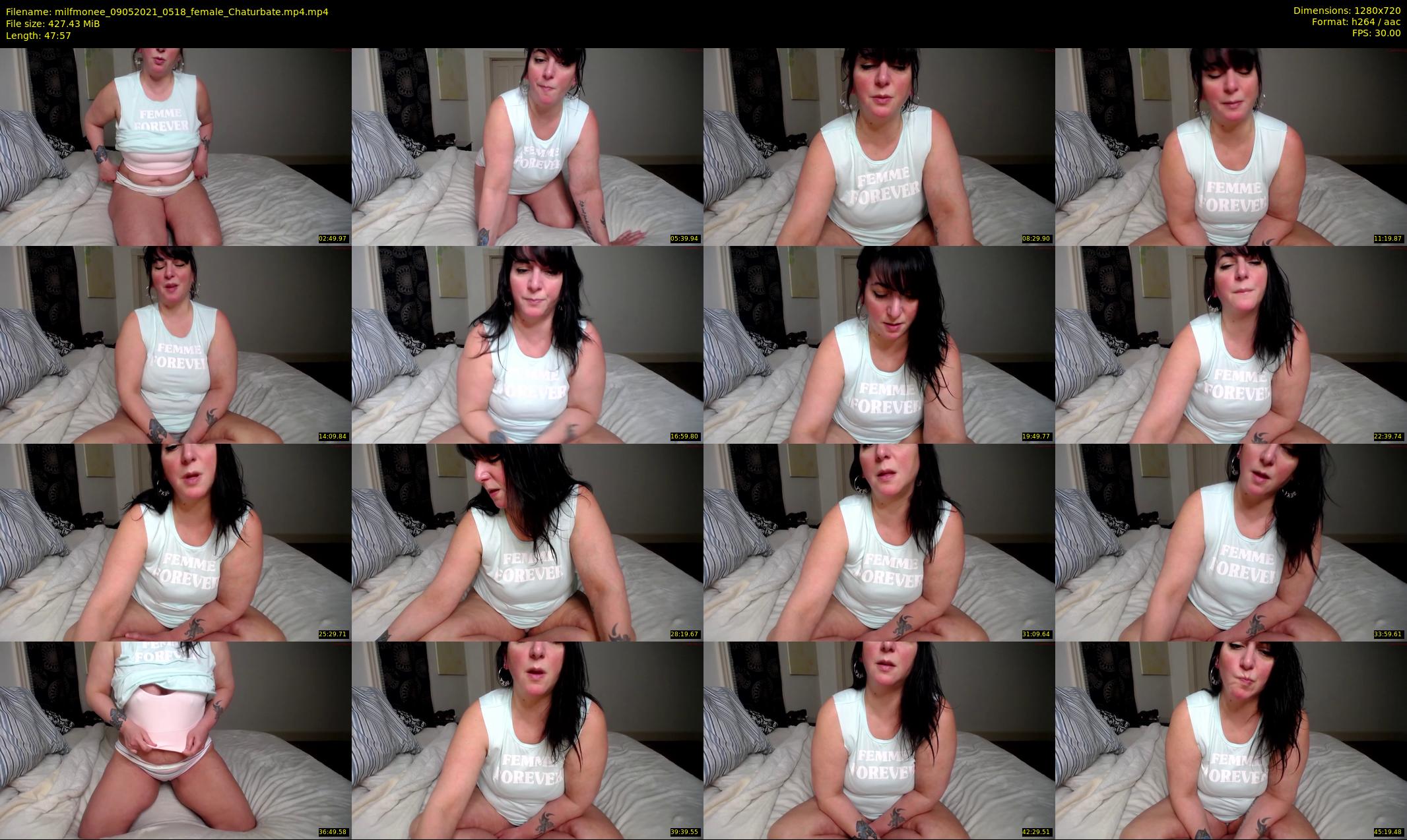 milfmonee — 48 minute Chaturbate female cam show recording, 720p, May 9, 2021
