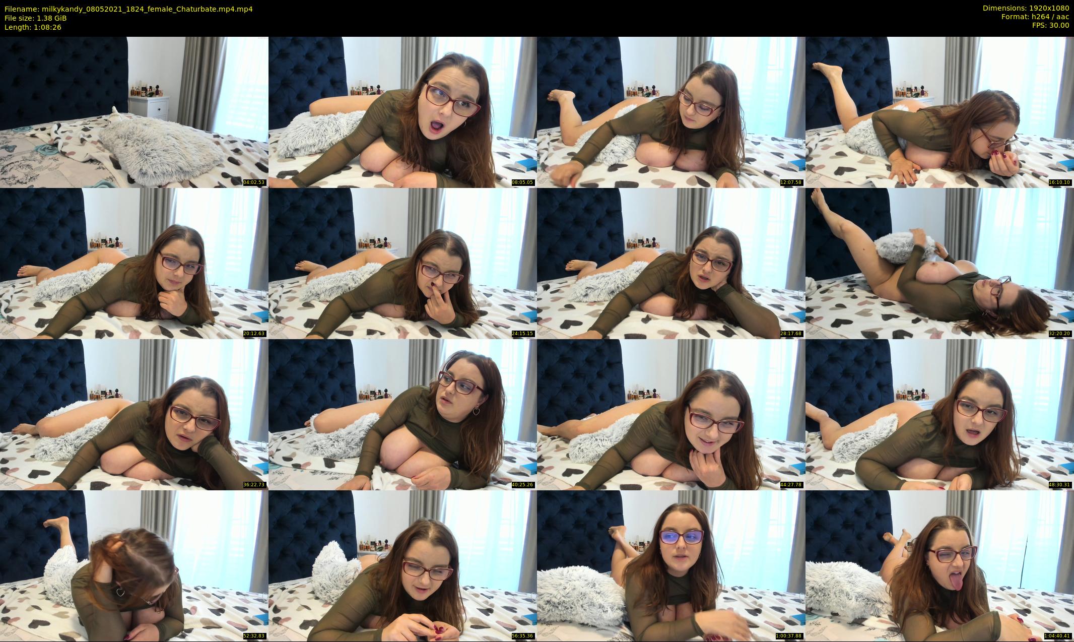 milkykandy — 69 minute Chaturbate female cam show recording, 1080p, May 8, 2021