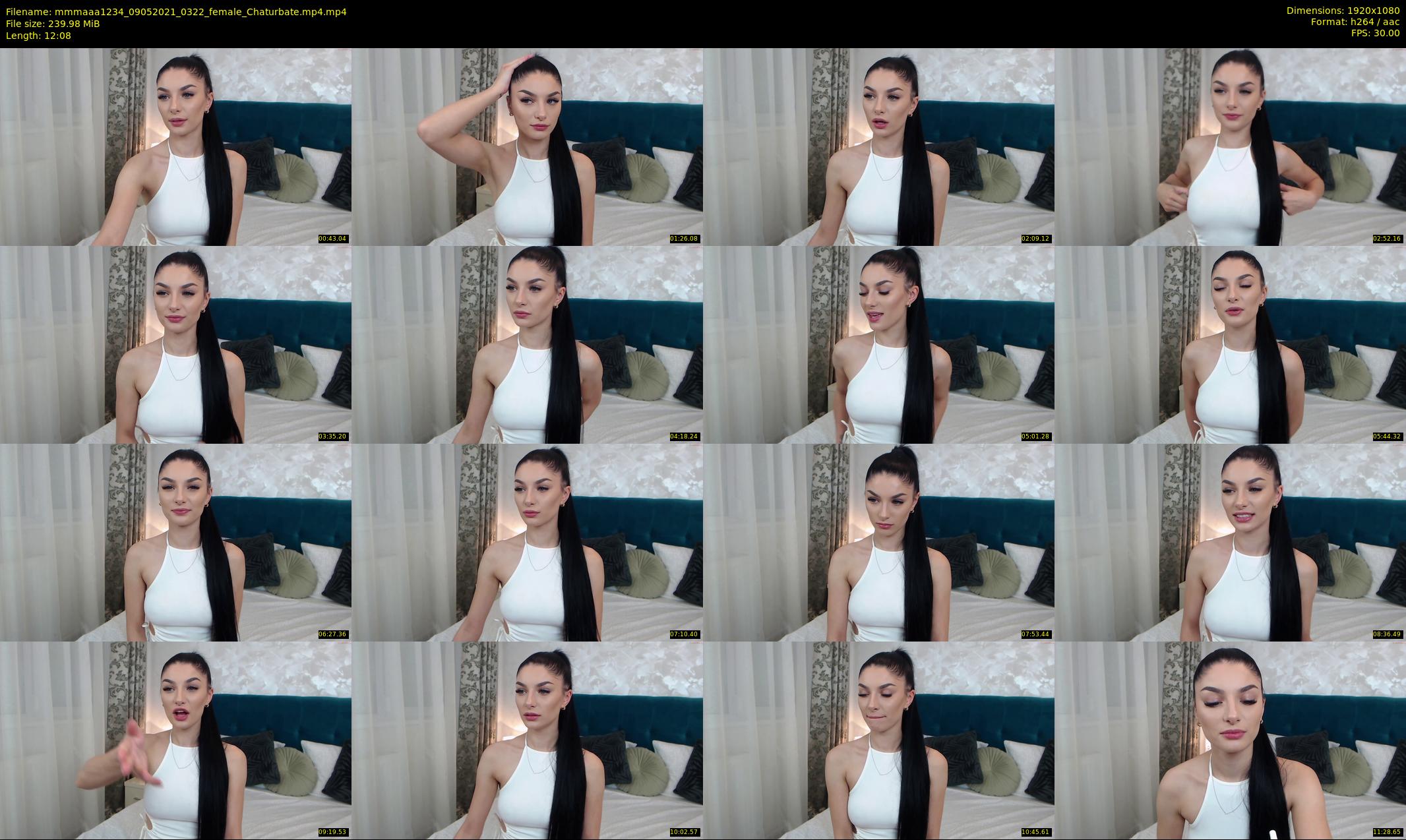 mmmaaa1234 — 13 minute Chaturbate female cam show recording, 1080p, May 9, 2021