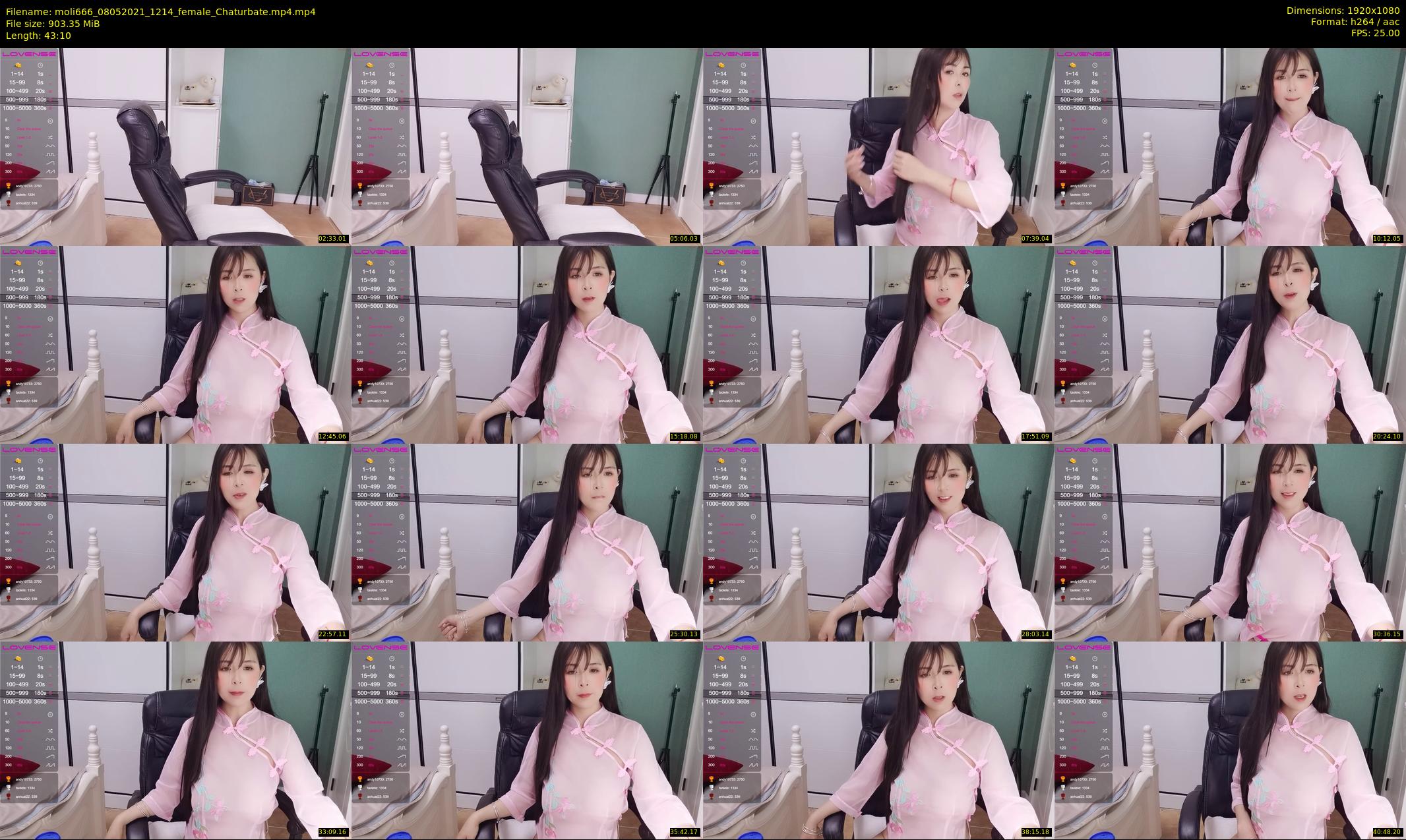 moli666 — 44 minute Chaturbate female cam show recording, 1080p, May 8, 2021