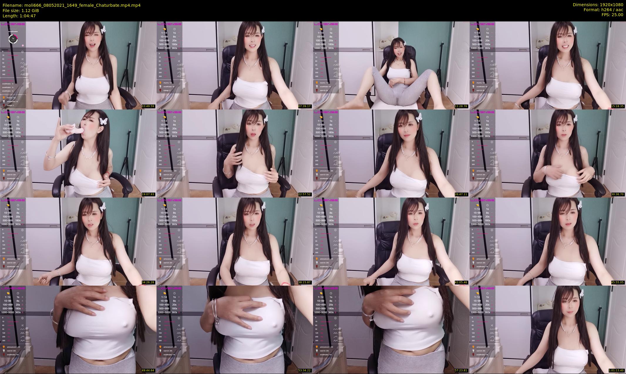 moli666 — 65 minute Chaturbate female cam show recording, 1080p, May 8, 2021