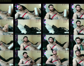 montuna — 62 minute Chaturbate male cam show recording, 720p, May 8, 2021