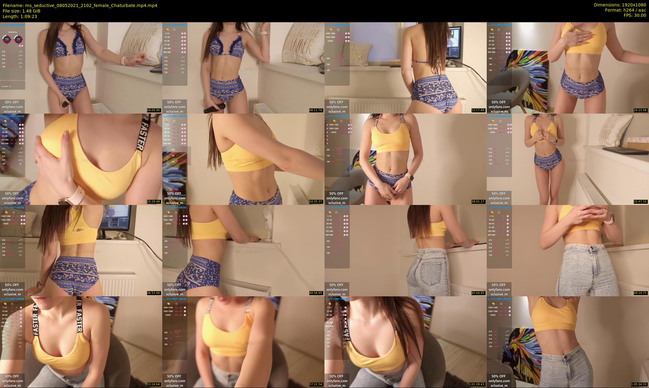 ms_seductive — 70 minute Chaturbate female cam show recording, 1080p, May 8, 2021