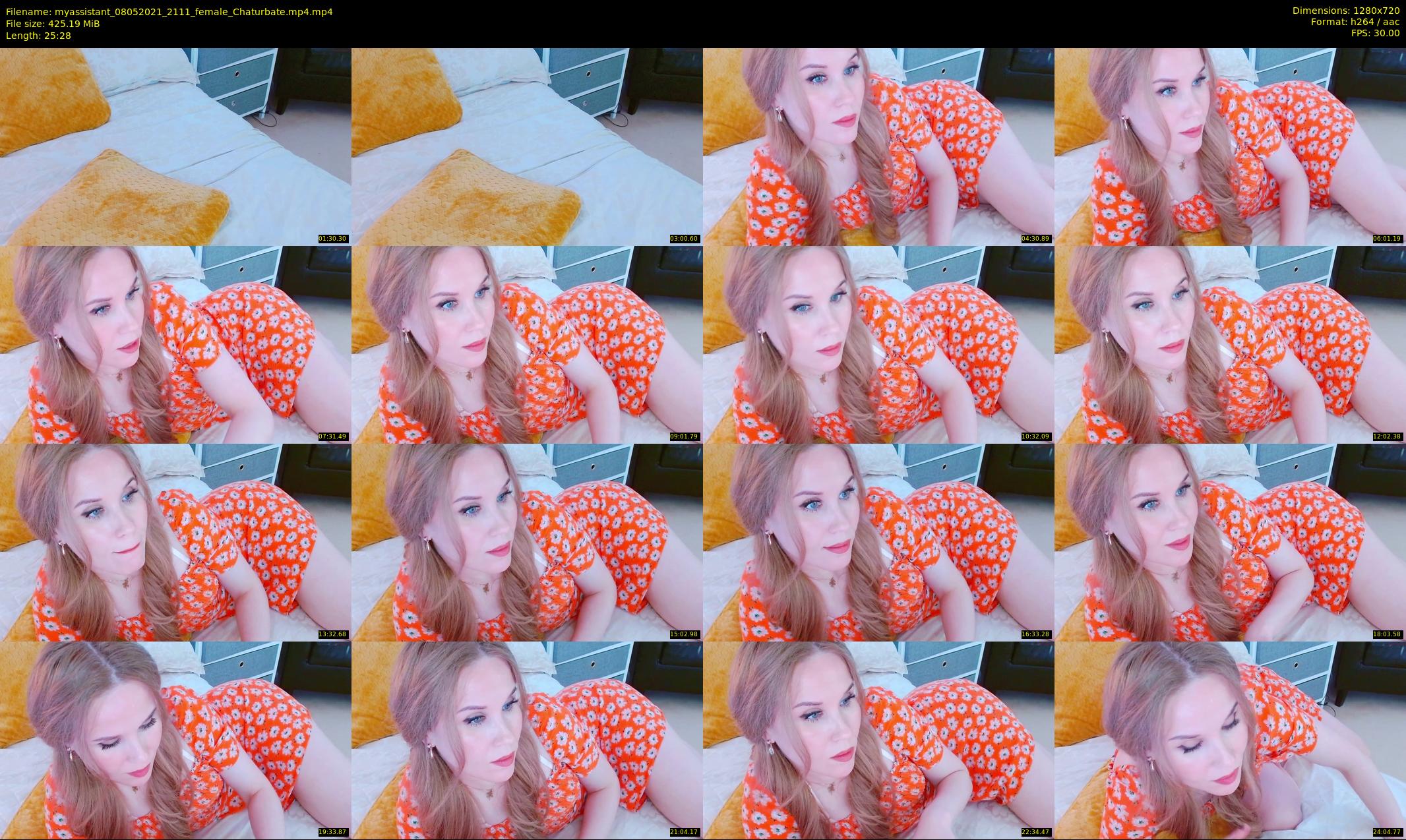 myassistant — 26 minute Chaturbate female cam show recording, 720p, May 8, 2021