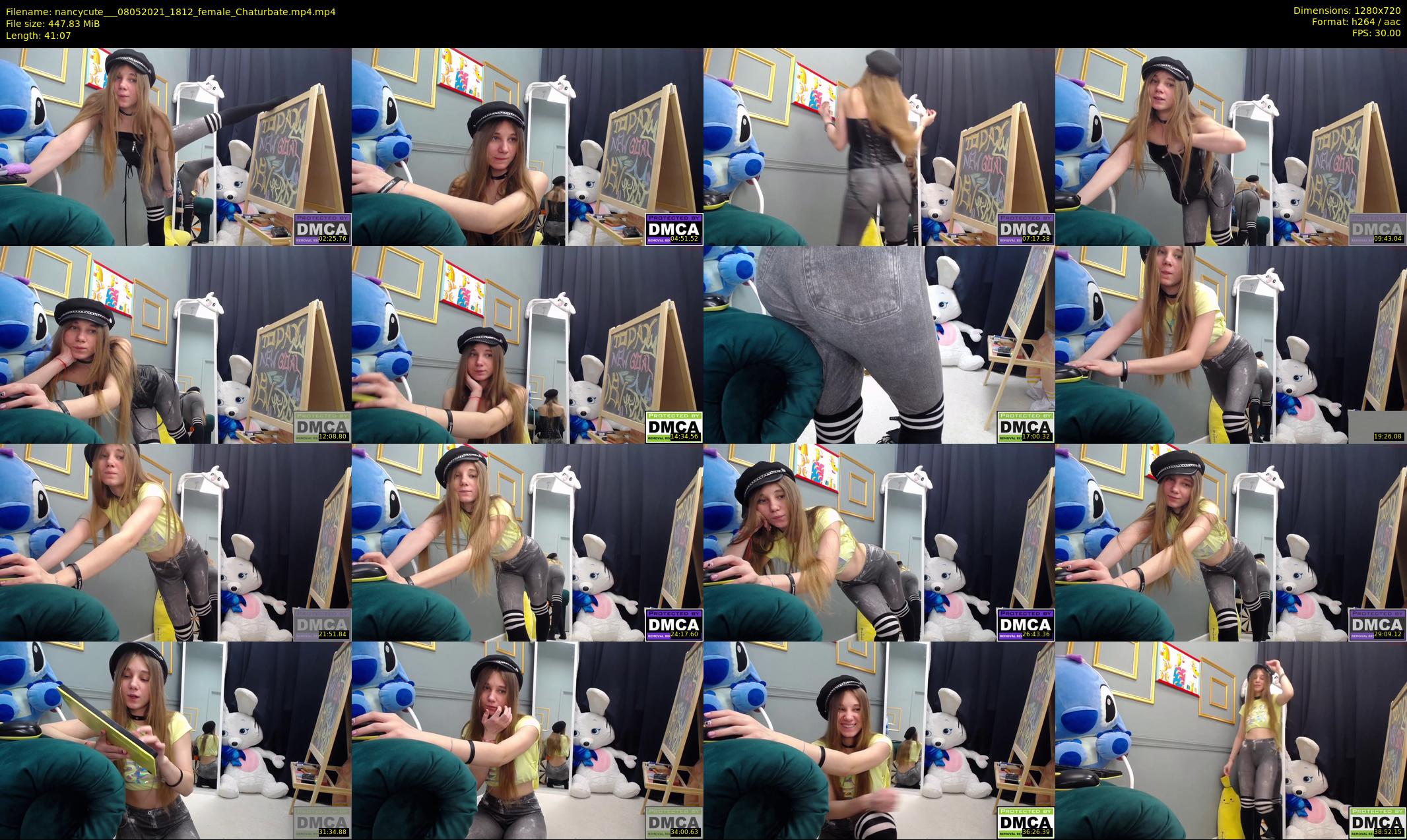 nancycute__ — 42 minute Chaturbate female cam show recording, 720p, May 8, 2021