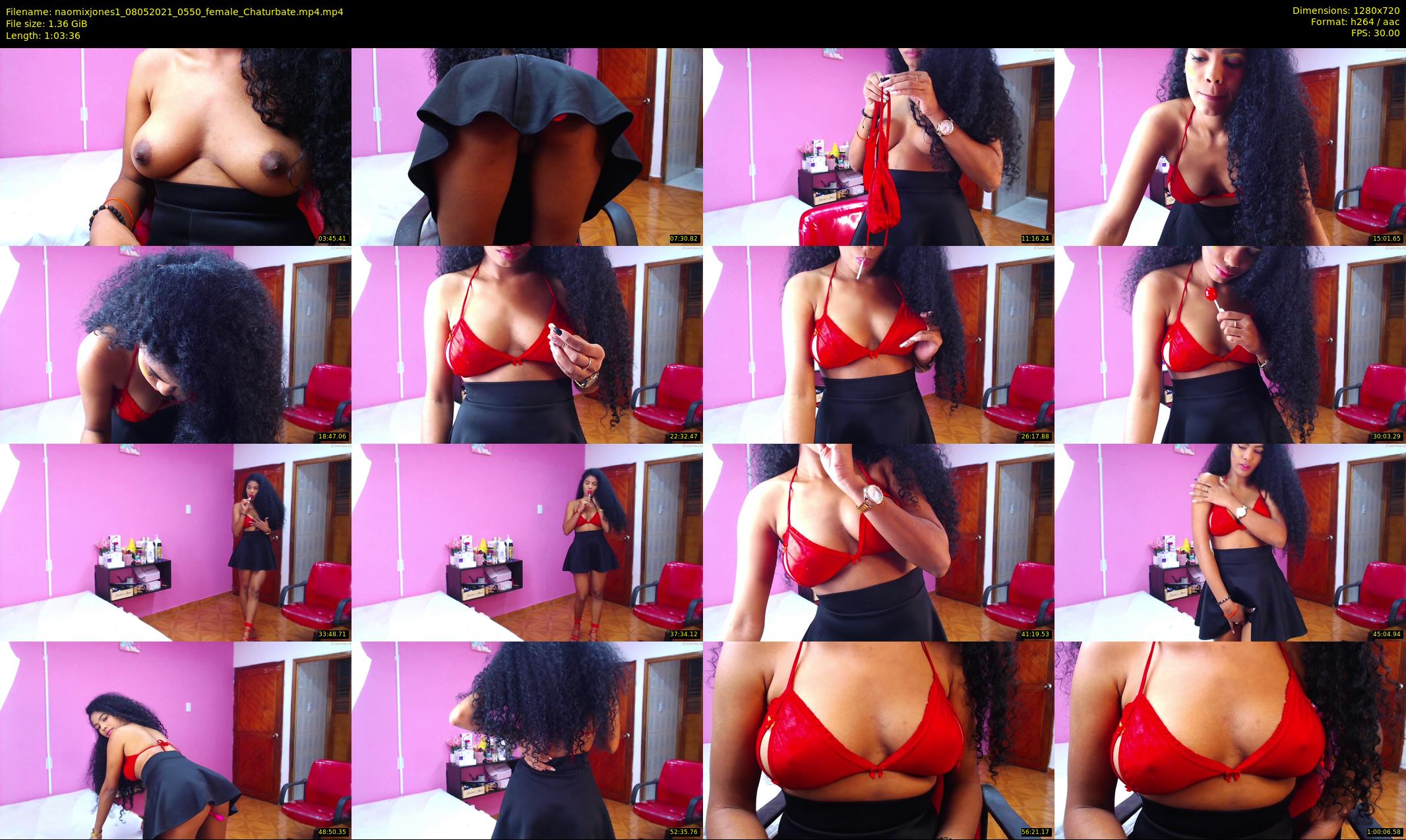 naomixjones1 — 64 minute Chaturbate female cam show recording, 720p, May 8, 2021