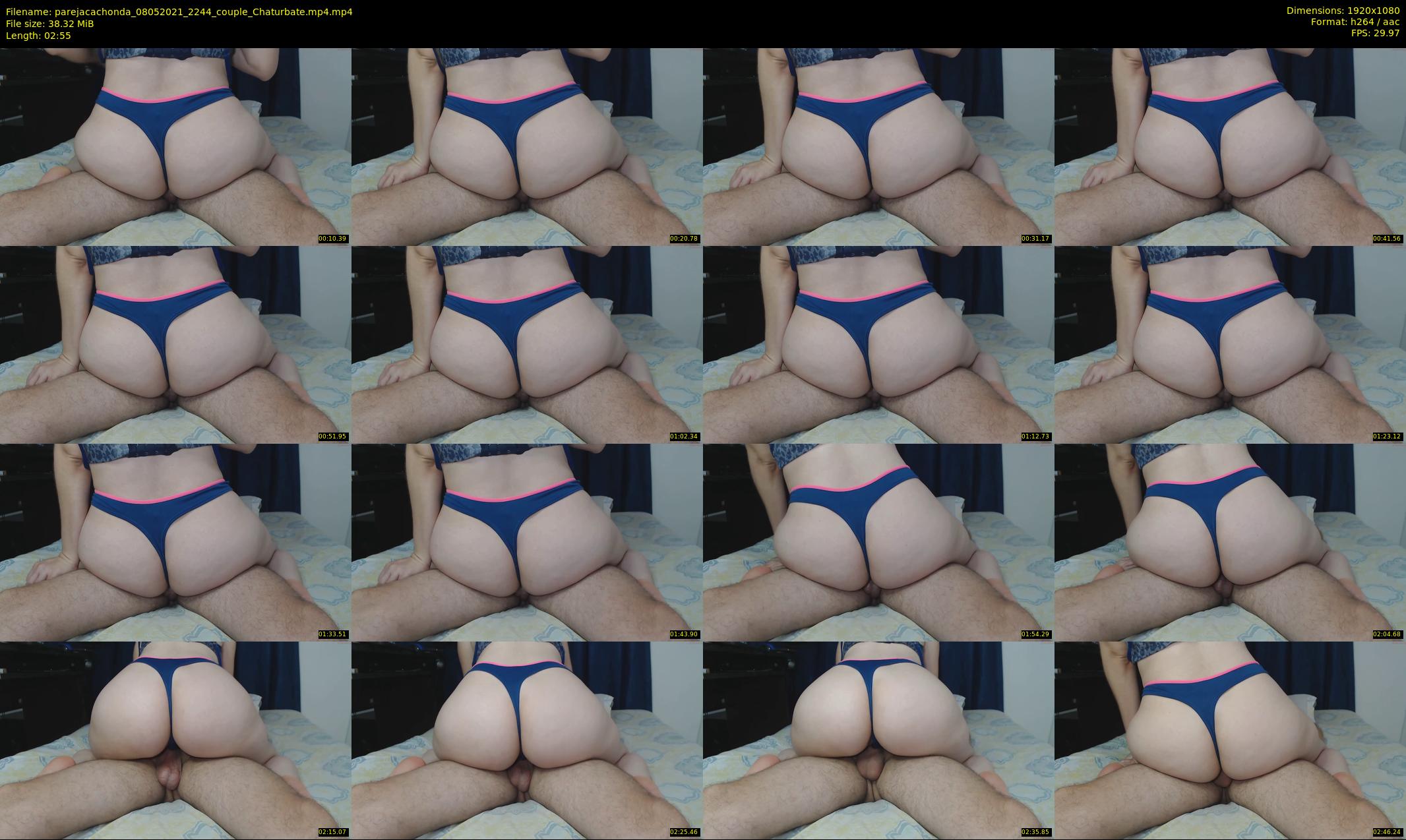 parejacachonda — 3 minute Chaturbate couple cam show recording, 1080p, May 8, 2021