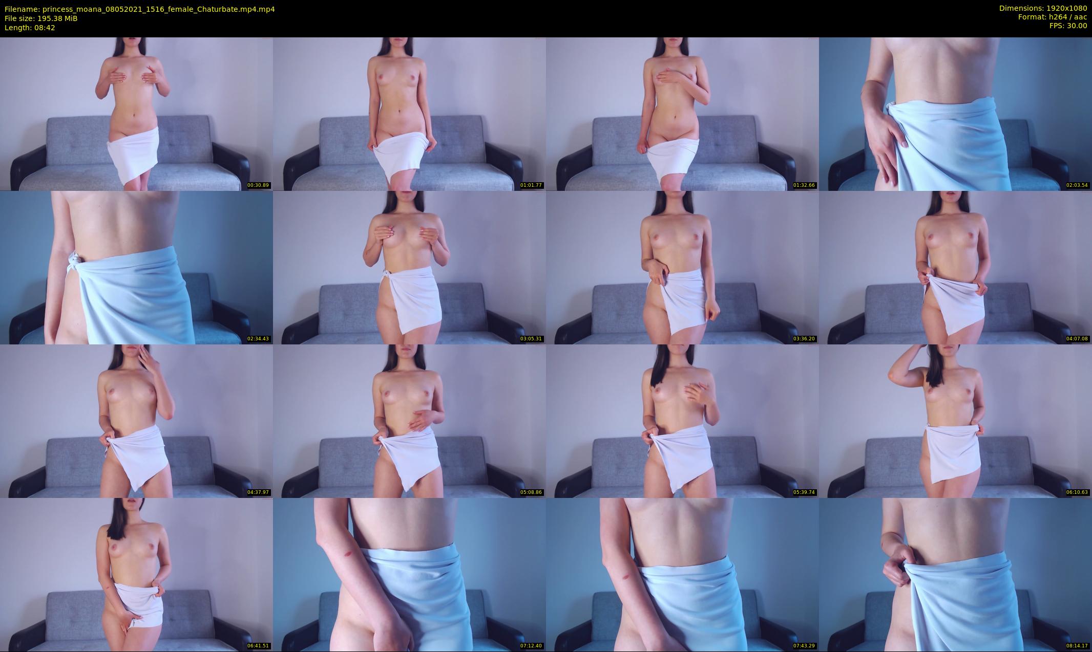 princess_moana — 9 minute Chaturbate female cam show recording, 1080p, May 8, 2021