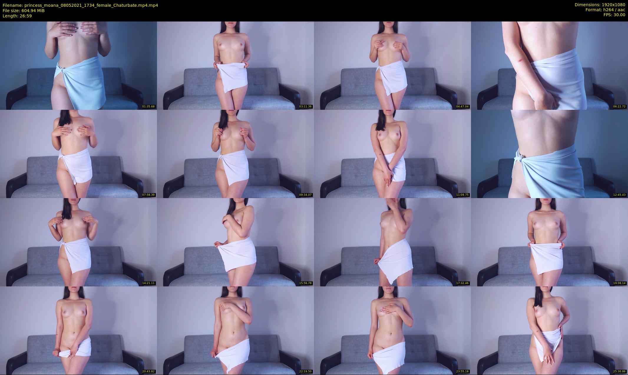 princess_moana — 27 minute Chaturbate female cam show recording, 1080p, May 8, 2021