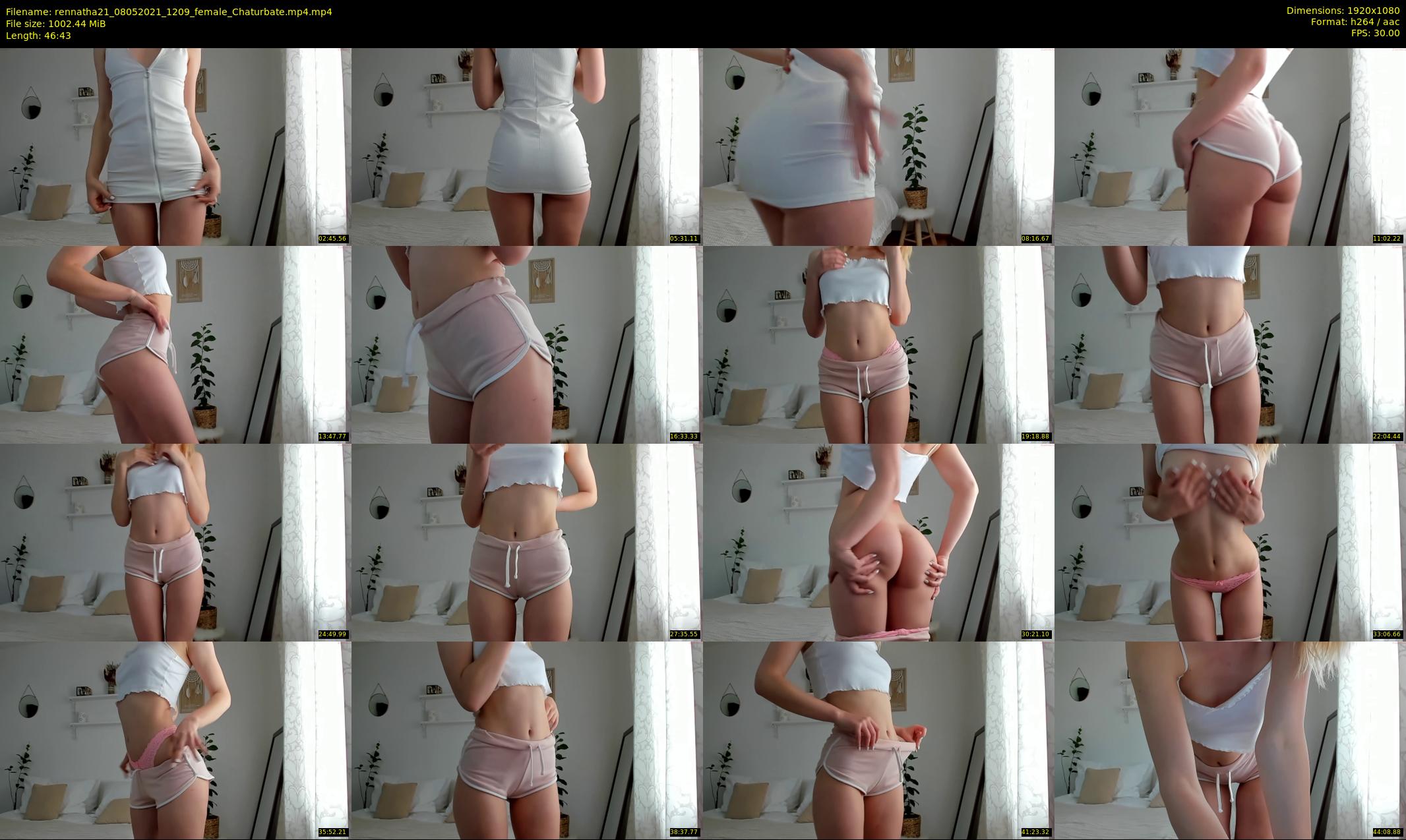 rennatha21 — 47 minute Chaturbate female cam show recording, 1080p, May 8, 2021