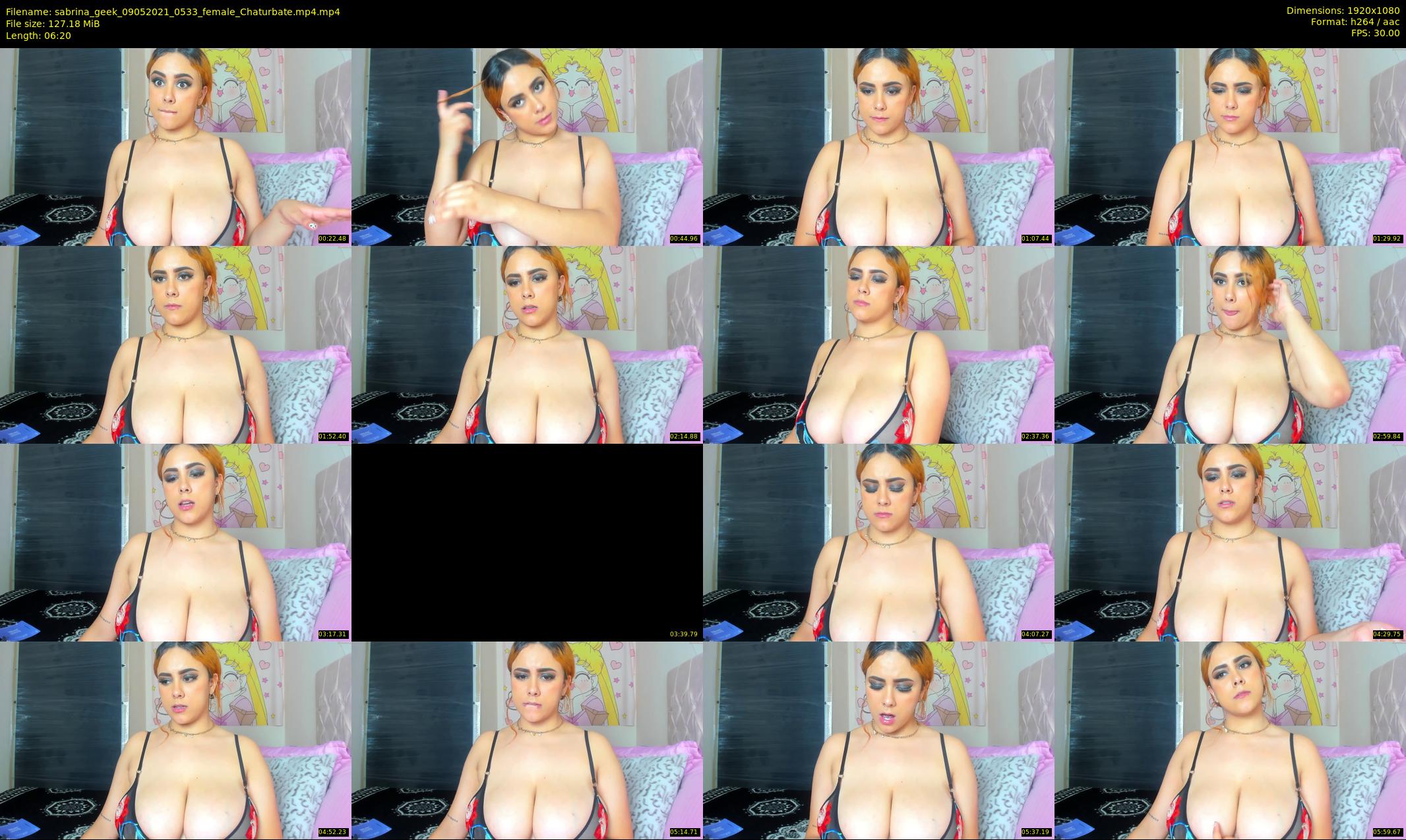 sabrina_geek — 7 minute Chaturbate female cam show recording, 1080p, May 9, 2021