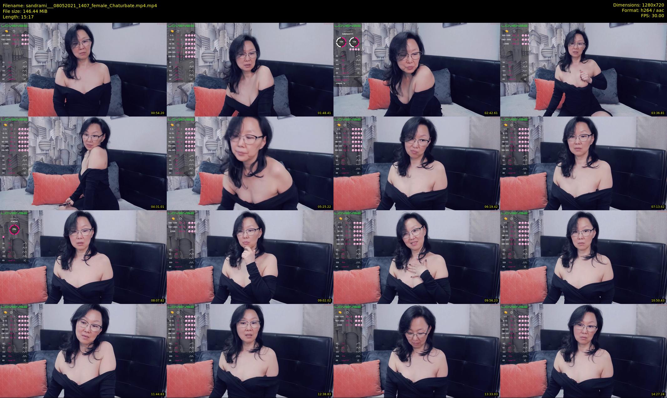 sandrami__ — 16 minute Chaturbate female cam show recording, 720p, May 8, 2021