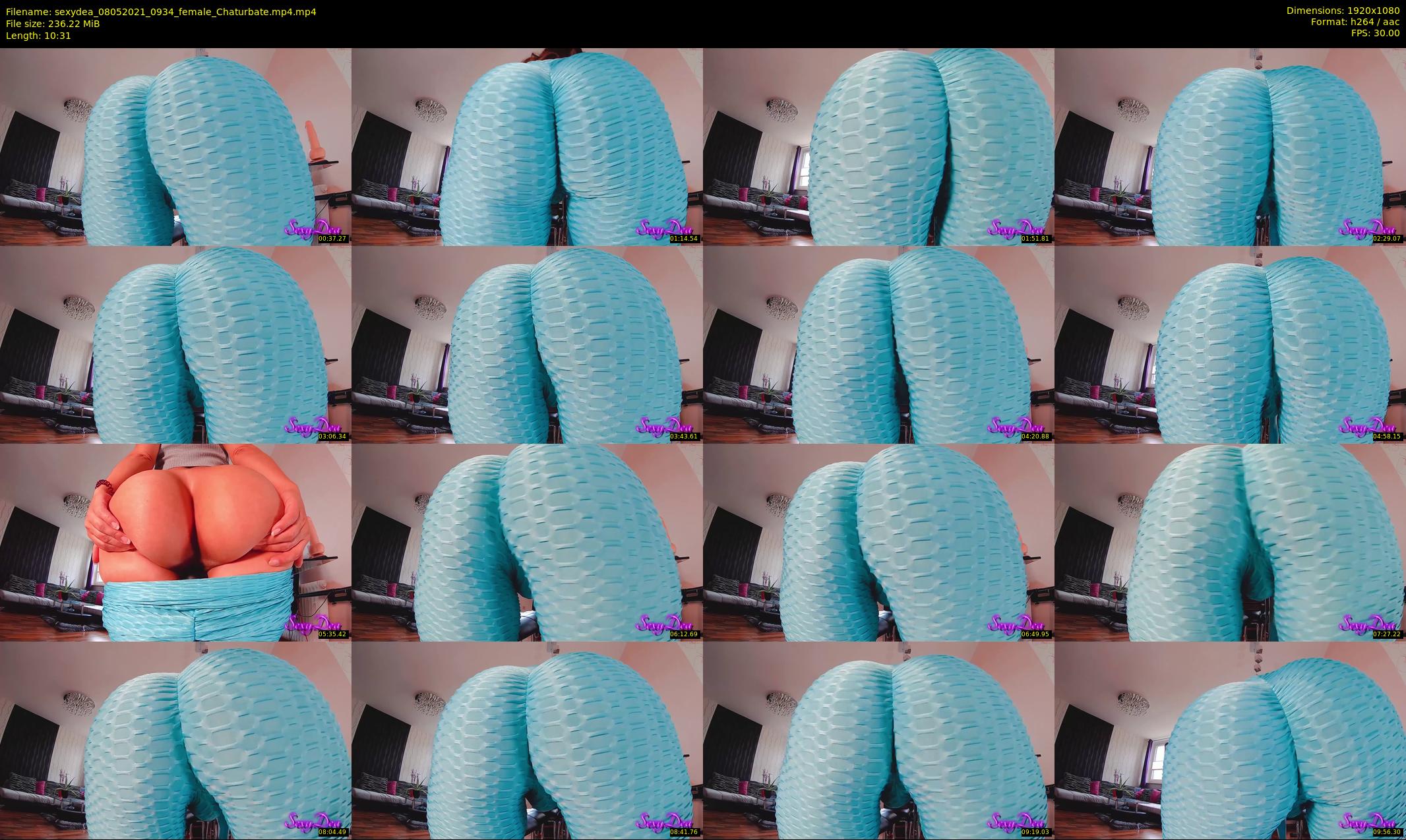 sexydea — 11 minute Chaturbate female cam show recording, 1080p, May 8, 2021