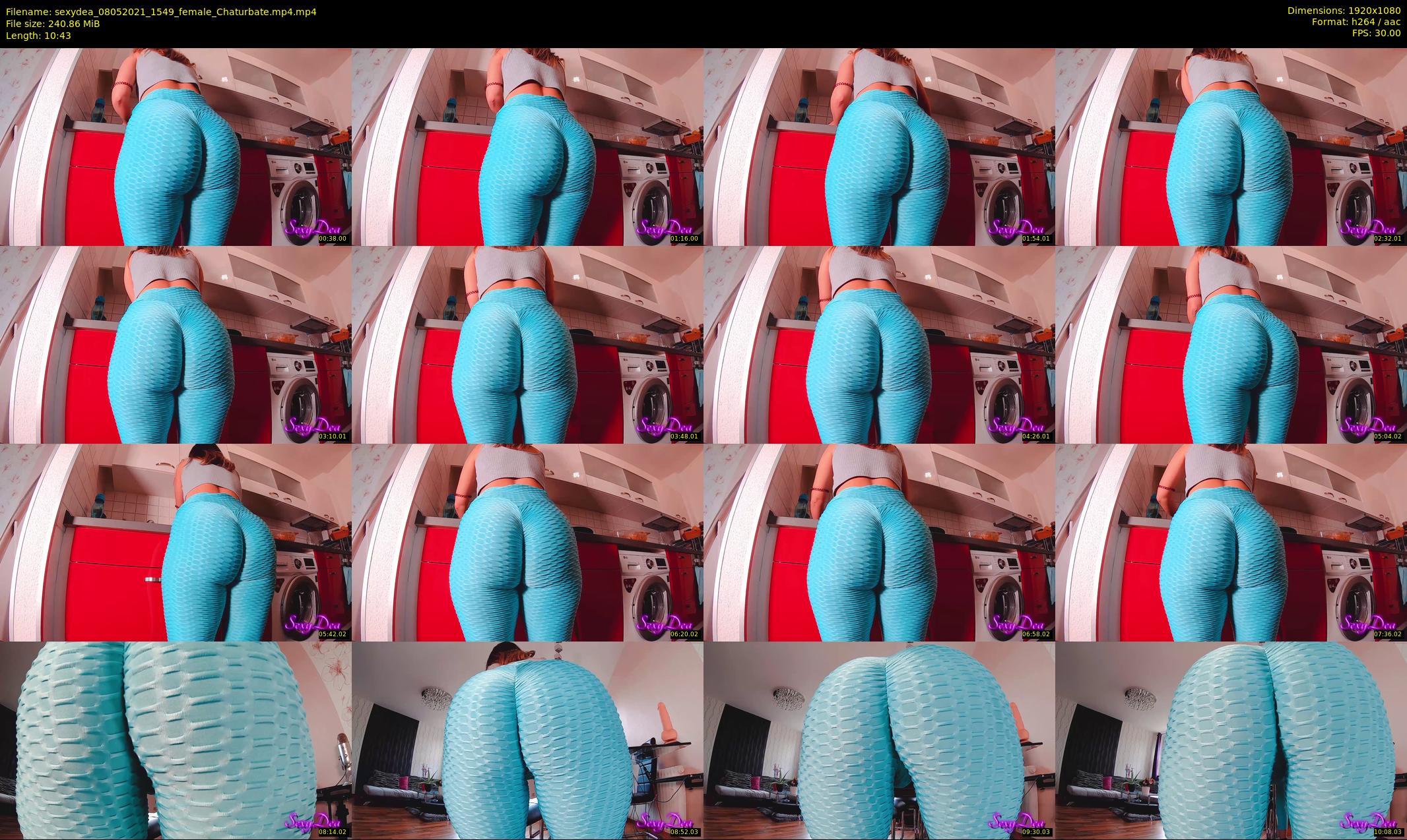 sexydea — 11 minute Chaturbate female cam show recording, 1080p, May 8, 2021