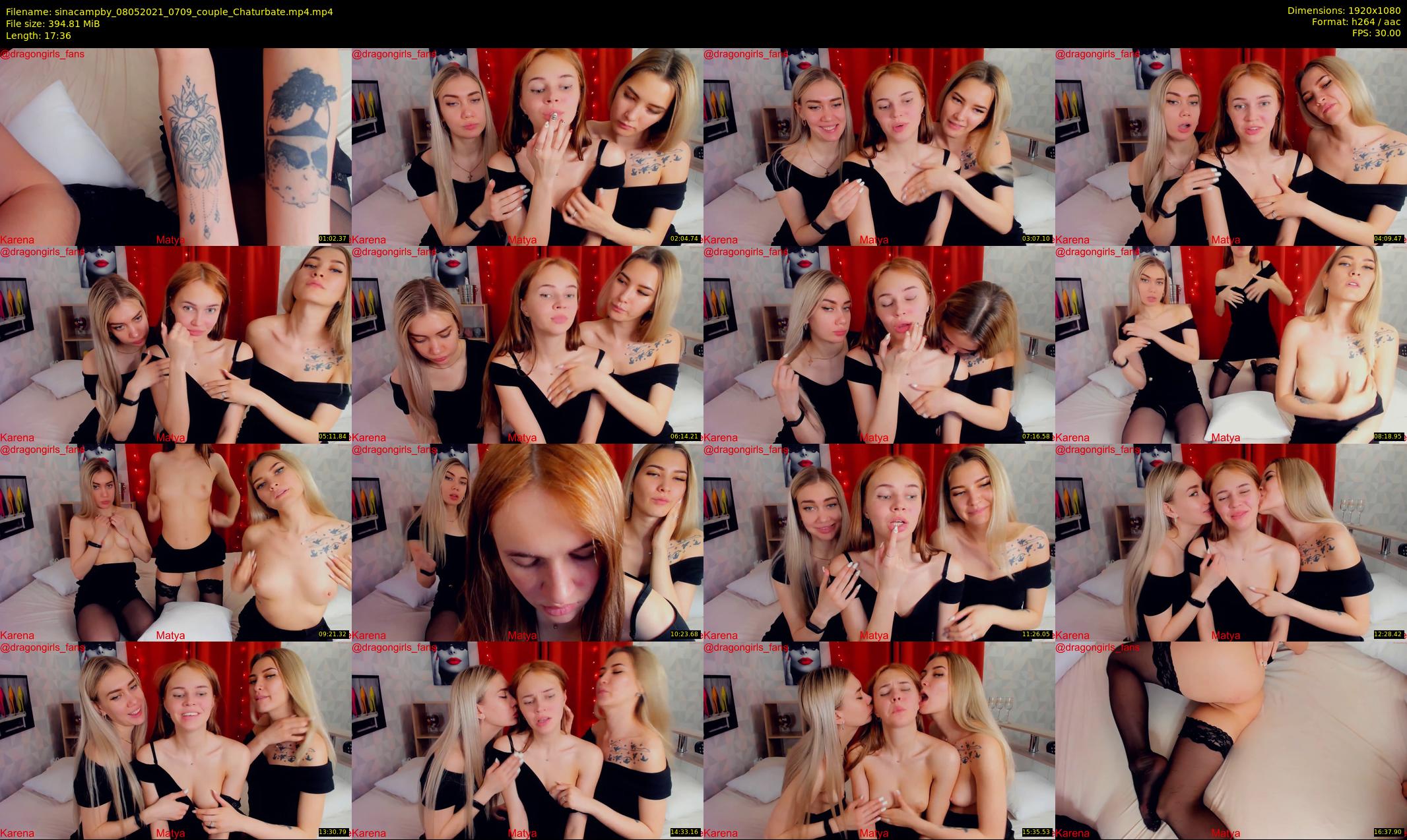 sinacampby — 18 minute Chaturbate couple cam show recording, 1080p, May 8, 2021