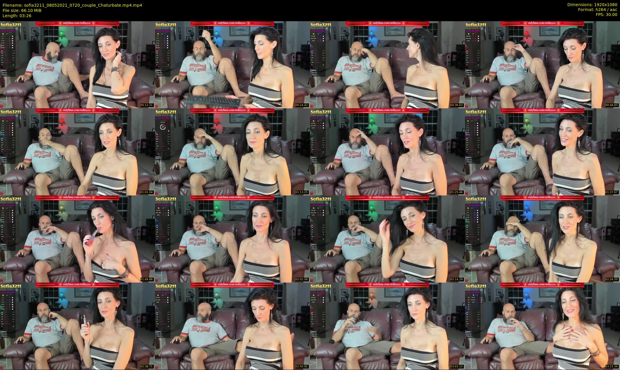 sofia3211 — 4 minute Chaturbate couple cam show recording, 1080p, May 8, 2021