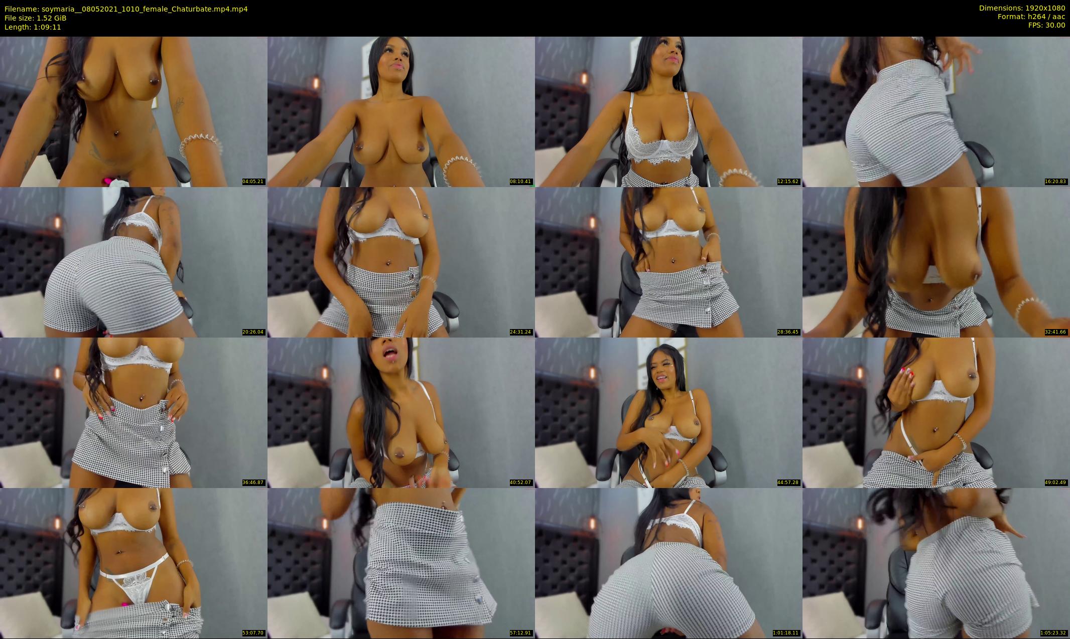 soymaria_ — 70 minute Chaturbate female cam show recording, 1080p, May 8, 2021
