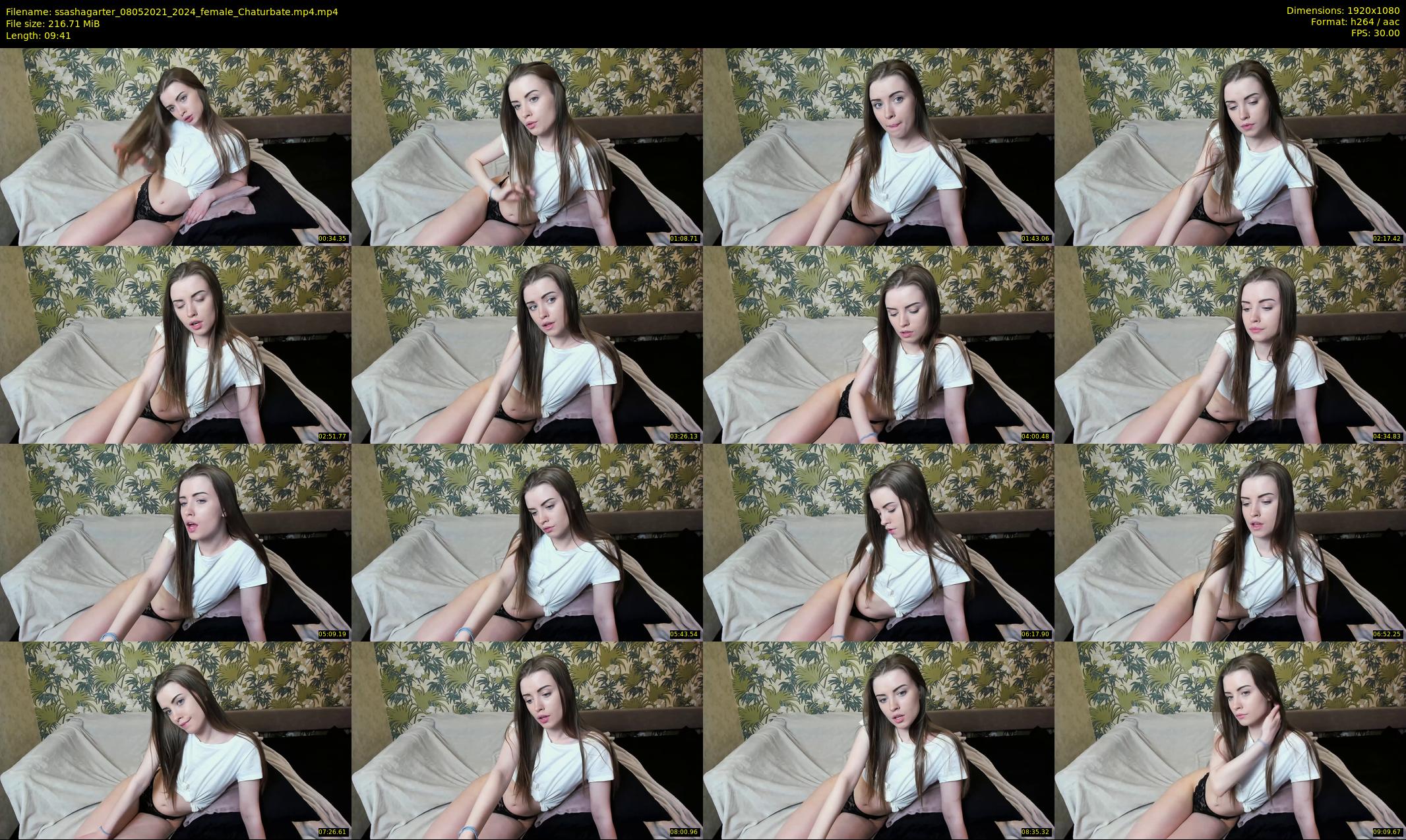 ssashagarter — 10 minute Chaturbate female cam show recording, 1080p, May 8, 2021