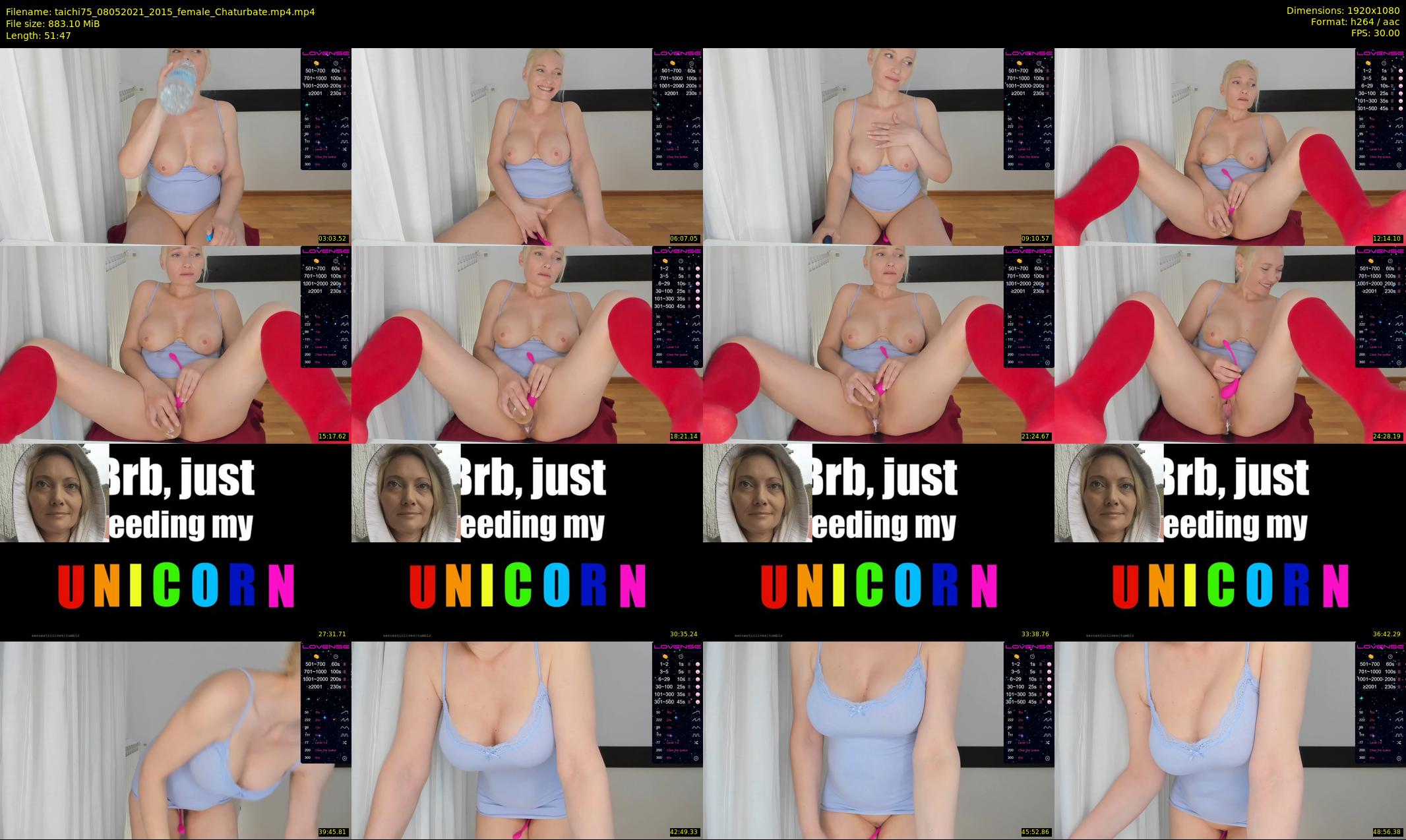 taichi75 — 52 minute Chaturbate female cam show recording, 1080p, May 8, 2021