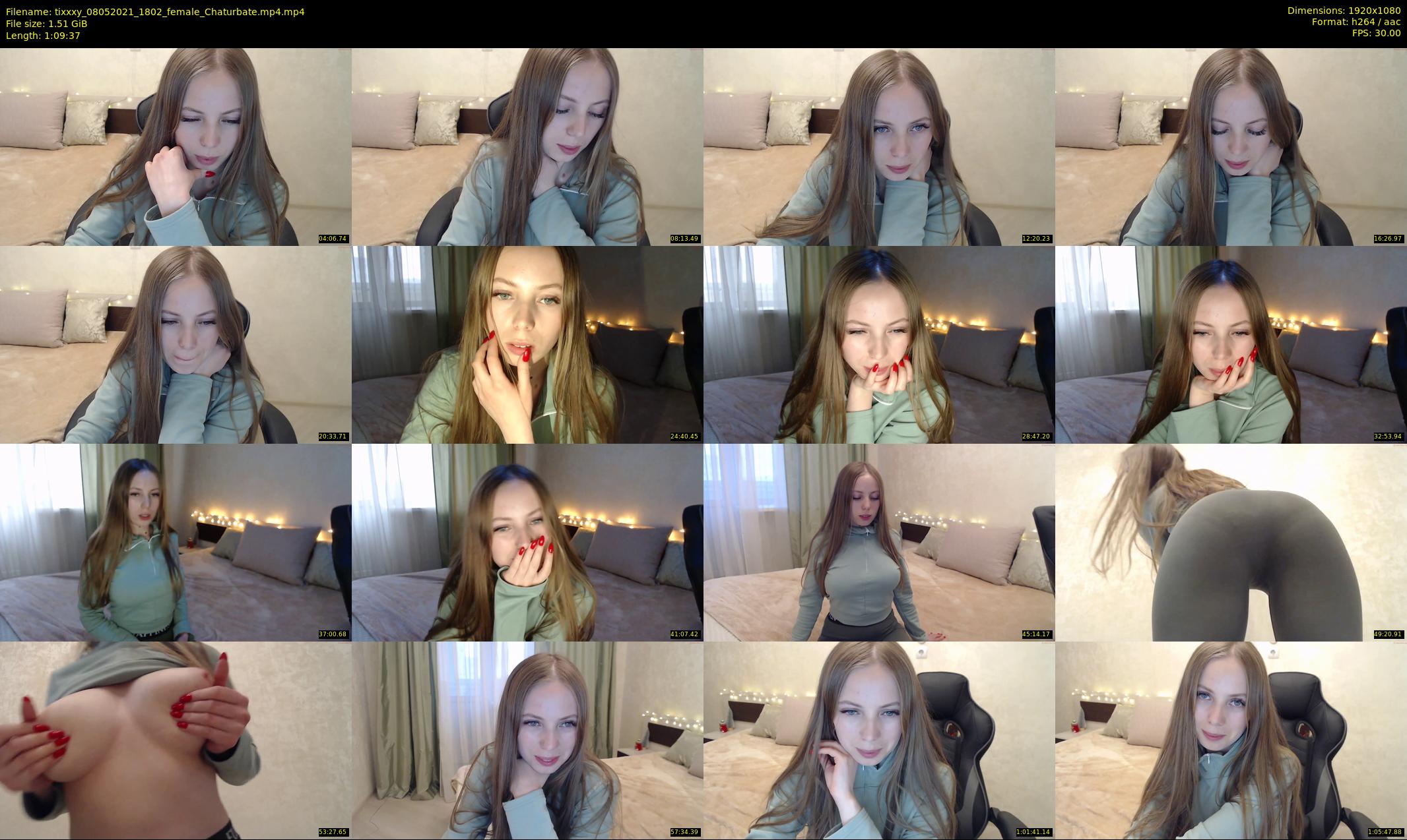 tixxxy — 70 minute Chaturbate female cam show recording, 1080p, May 8, 2021