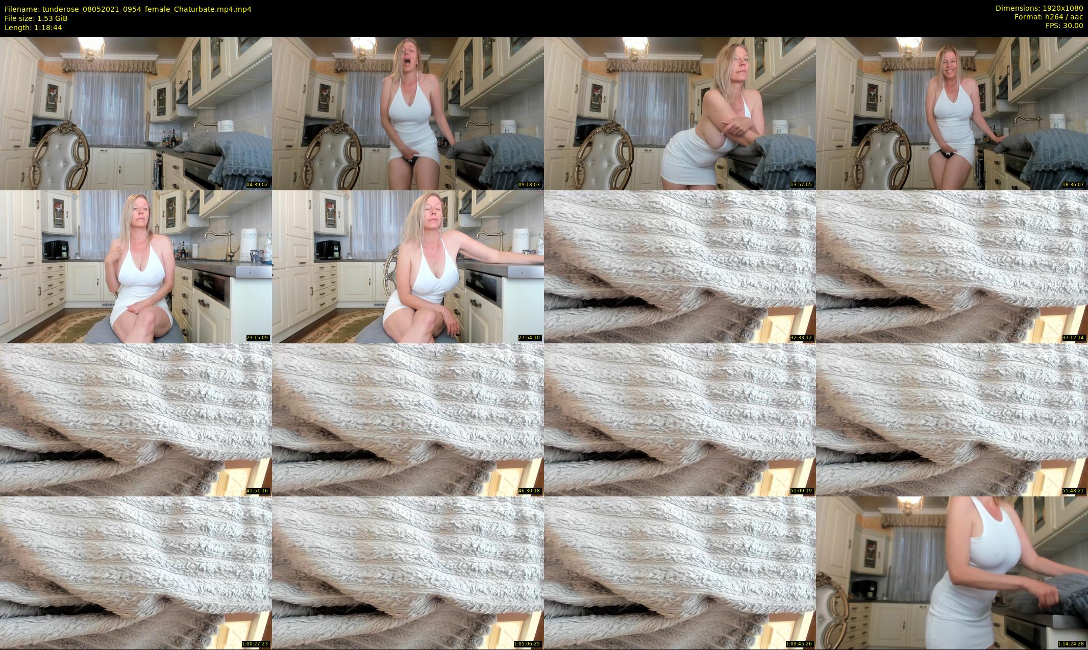 tunderose — 79 minute Chaturbate female cam show recording, 1080p, May 8, 2021
