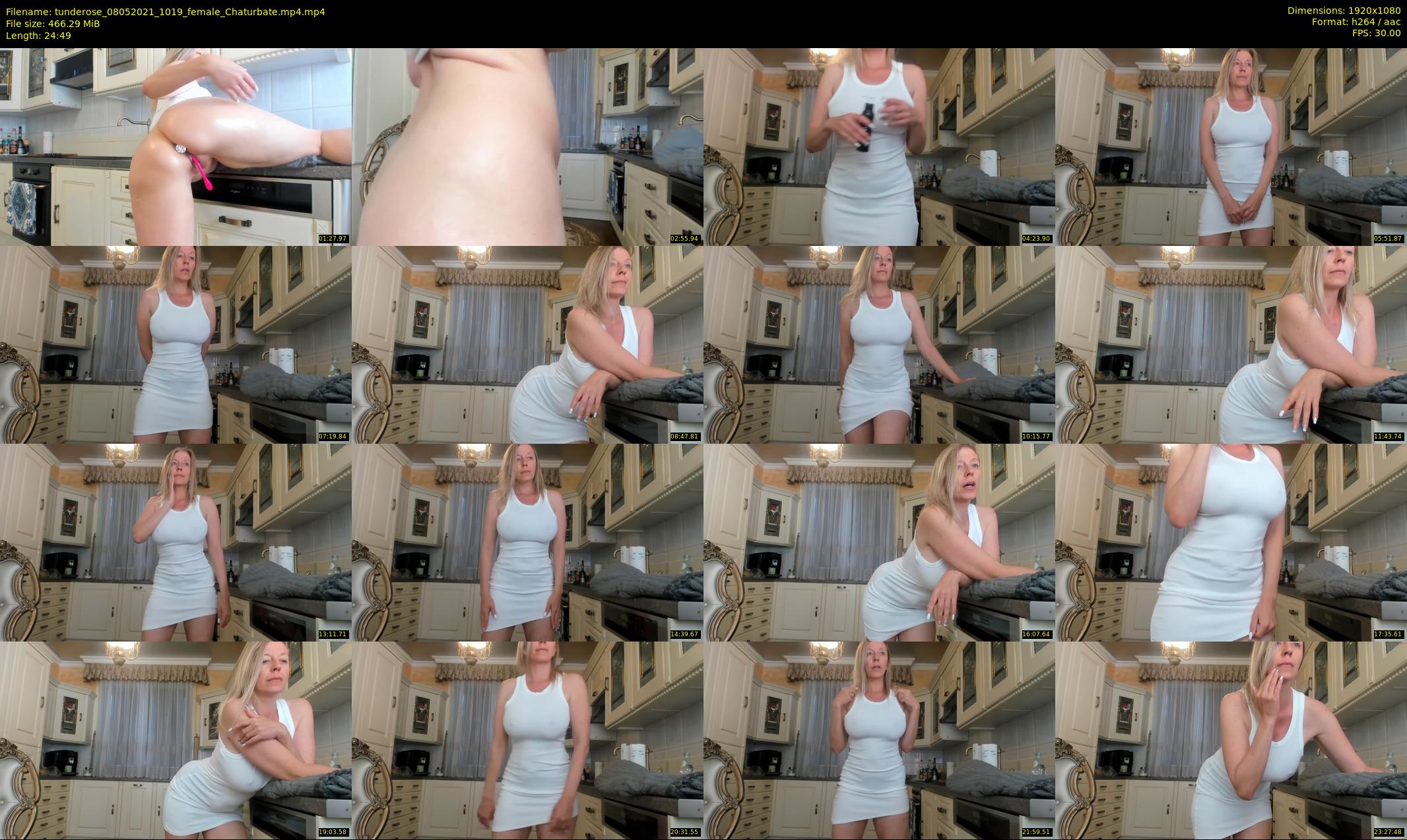 tunderose — 25 minute Chaturbate female cam show recording, 1080p, May 8, 2021