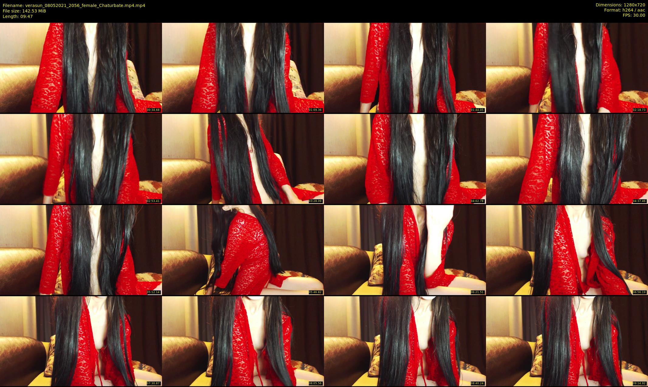 verasun — 10 minute Chaturbate female cam show recording, 720p, May 8, 2021