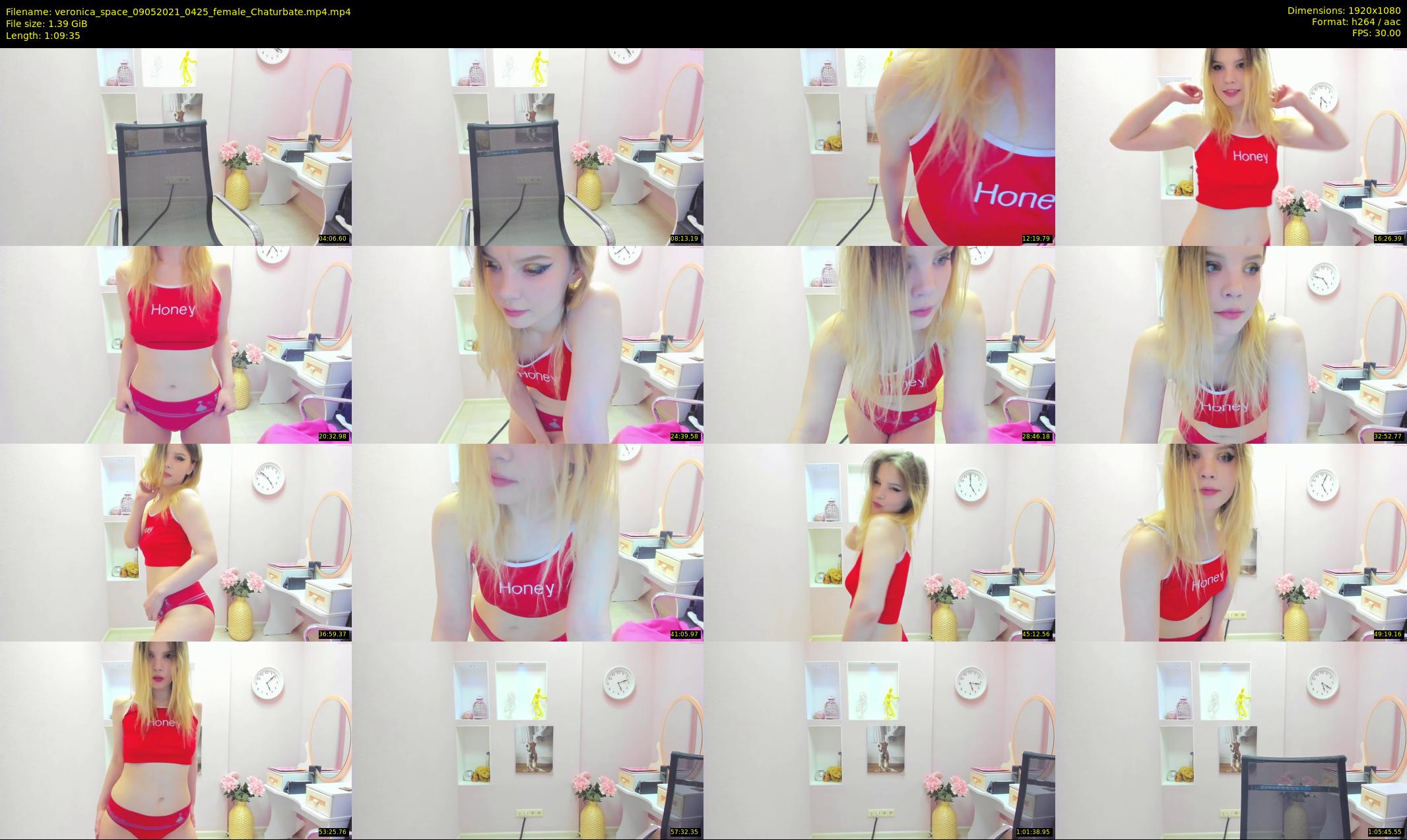 veronica_space — 70 minute Chaturbate female cam show recording, 1080p, May 9, 2021