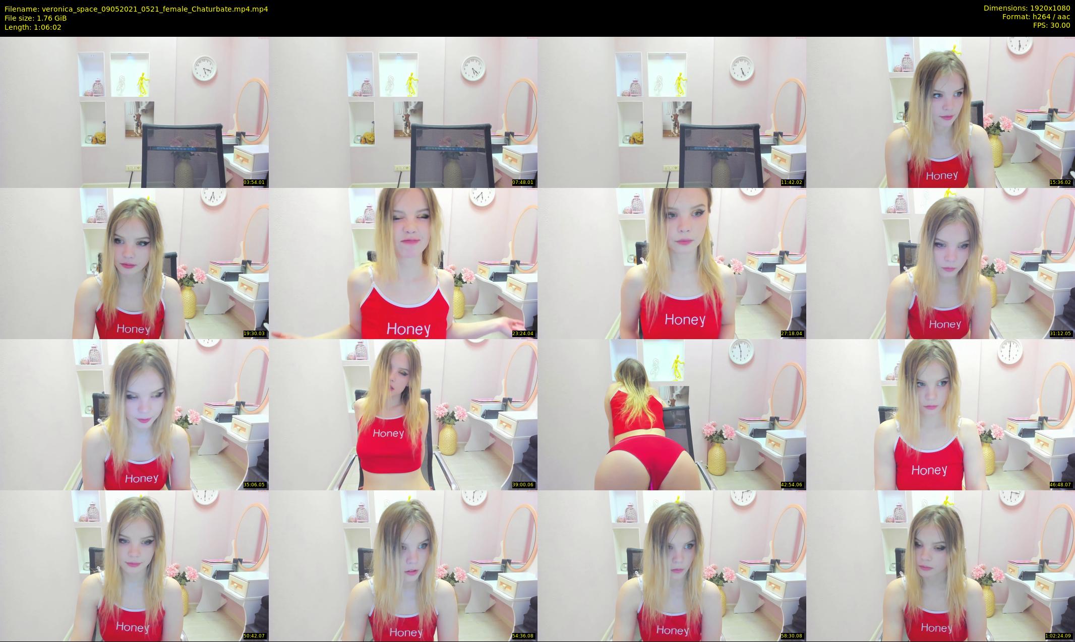 veronica_space — 67 minute Chaturbate female cam show recording, 1080p, May 9, 2021