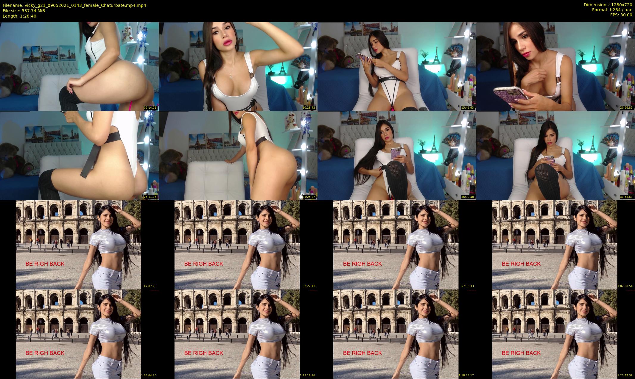 vicky_g21 — 89 minute Chaturbate female cam show recording, 720p, May 9, 2021