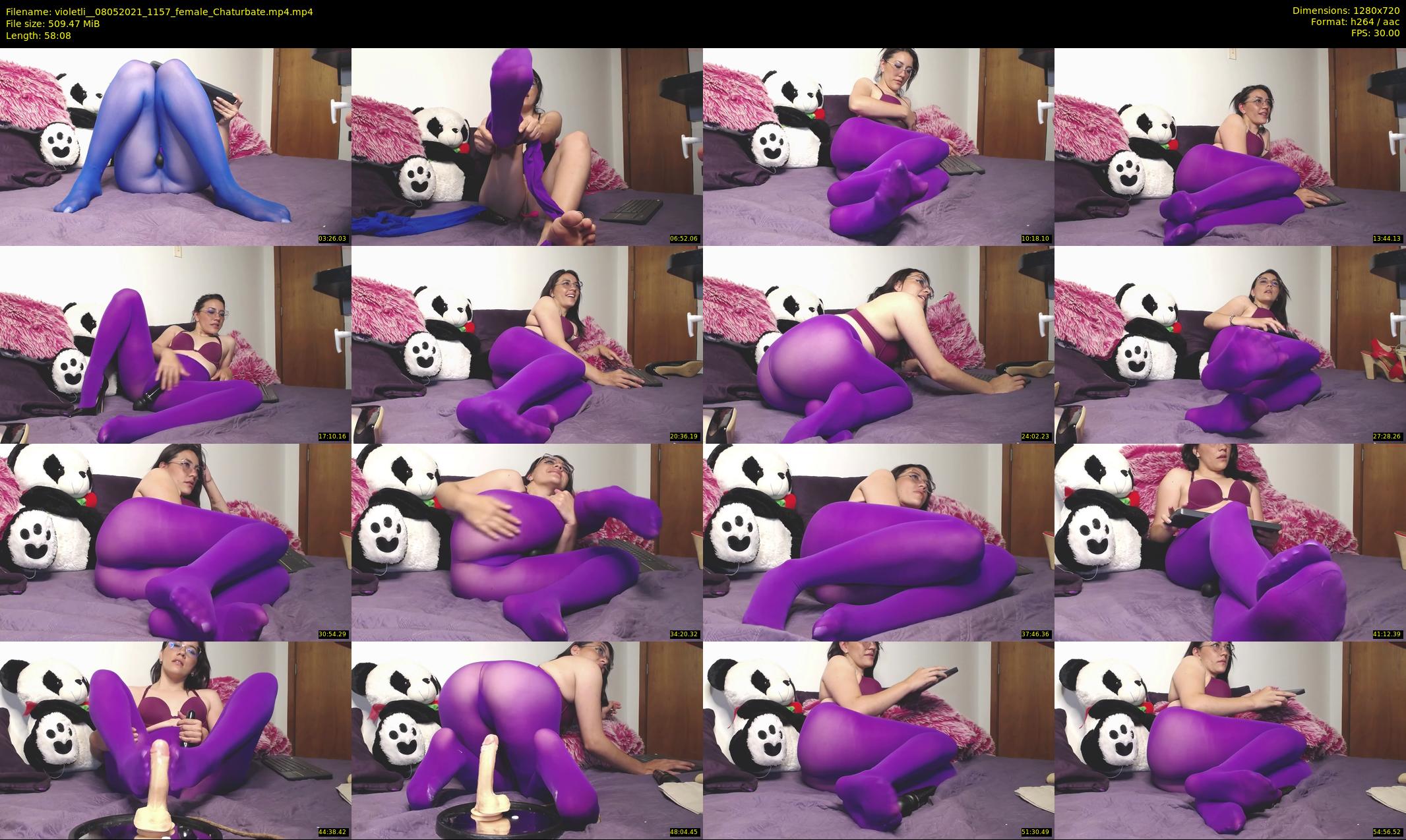 violetli_ — 59 minute Chaturbate female cam show recording, 720p, May 8, 2021