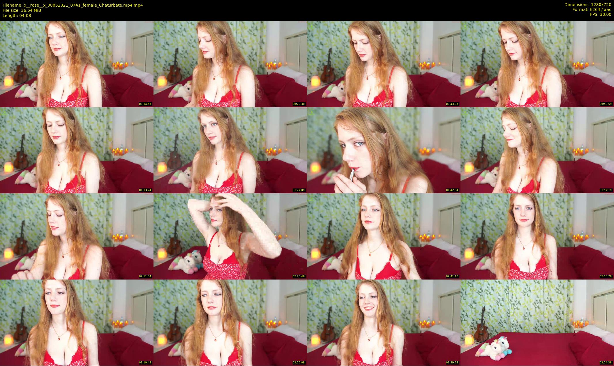 x__rose__x — 5 minute Chaturbate female cam show recording, 720p, May 8, 2021
