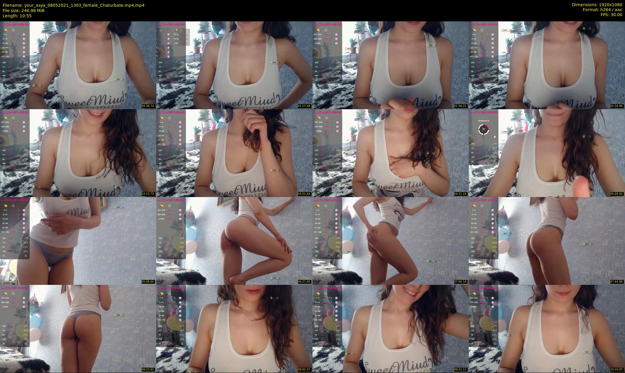your_asya — 11 minute Chaturbate female cam show recording, 1080p, May 8, 2021