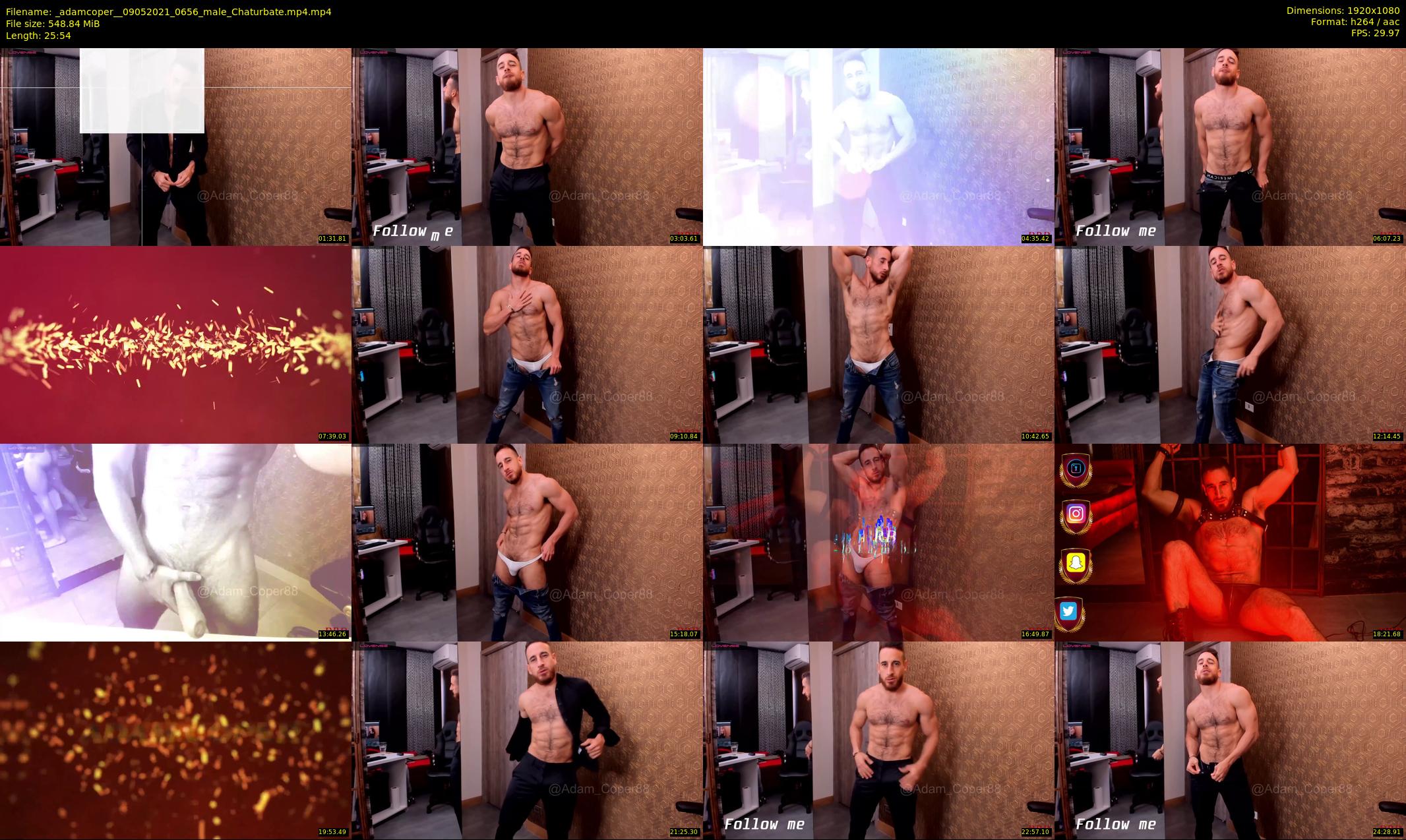 _adamcoper_ — 26 minute Chaturbate male cam show recording, 1080p, May 9, 2021